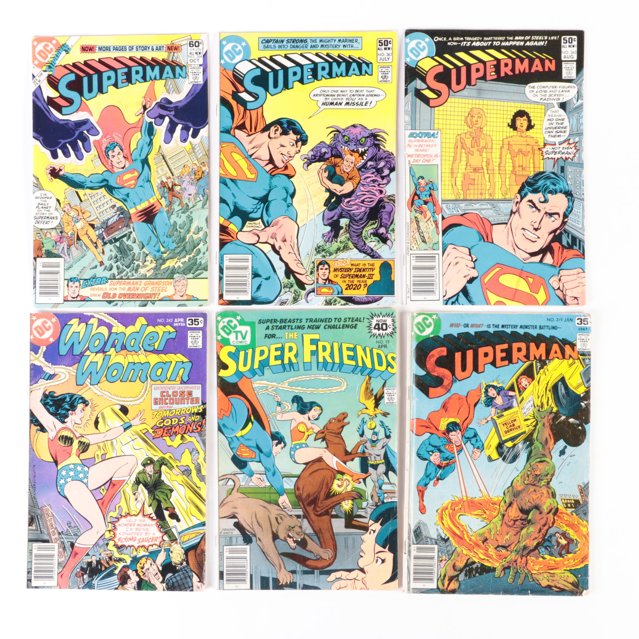 Bronze Age Marvel, DC Superman, Wonder Women, Spider-Woman and More Comic Books
