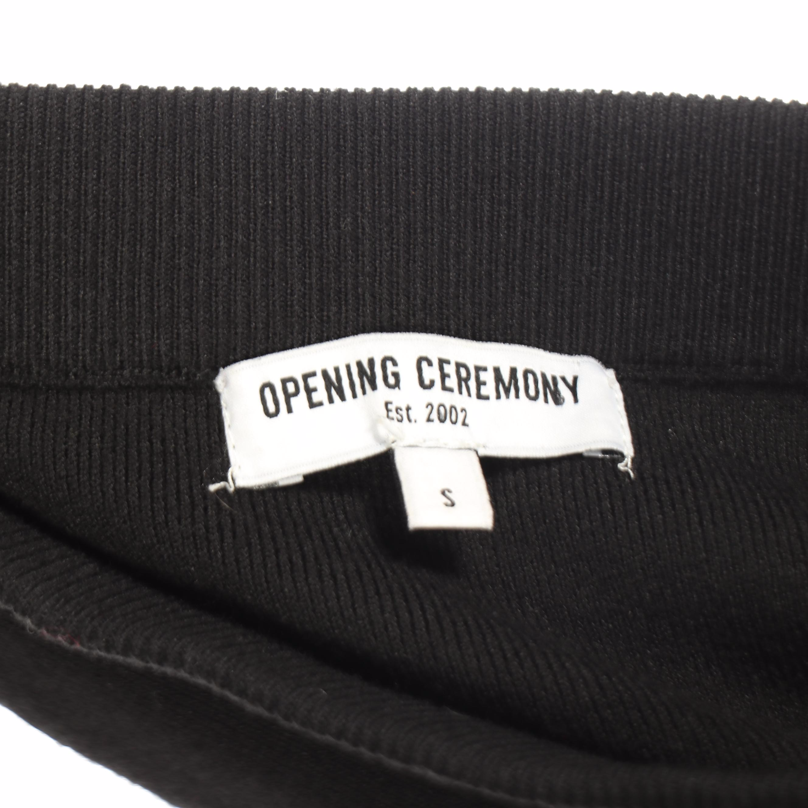 Prada Back Pleat, John Galliano Front Slit, and Opening Ceremony Cutout Skirts