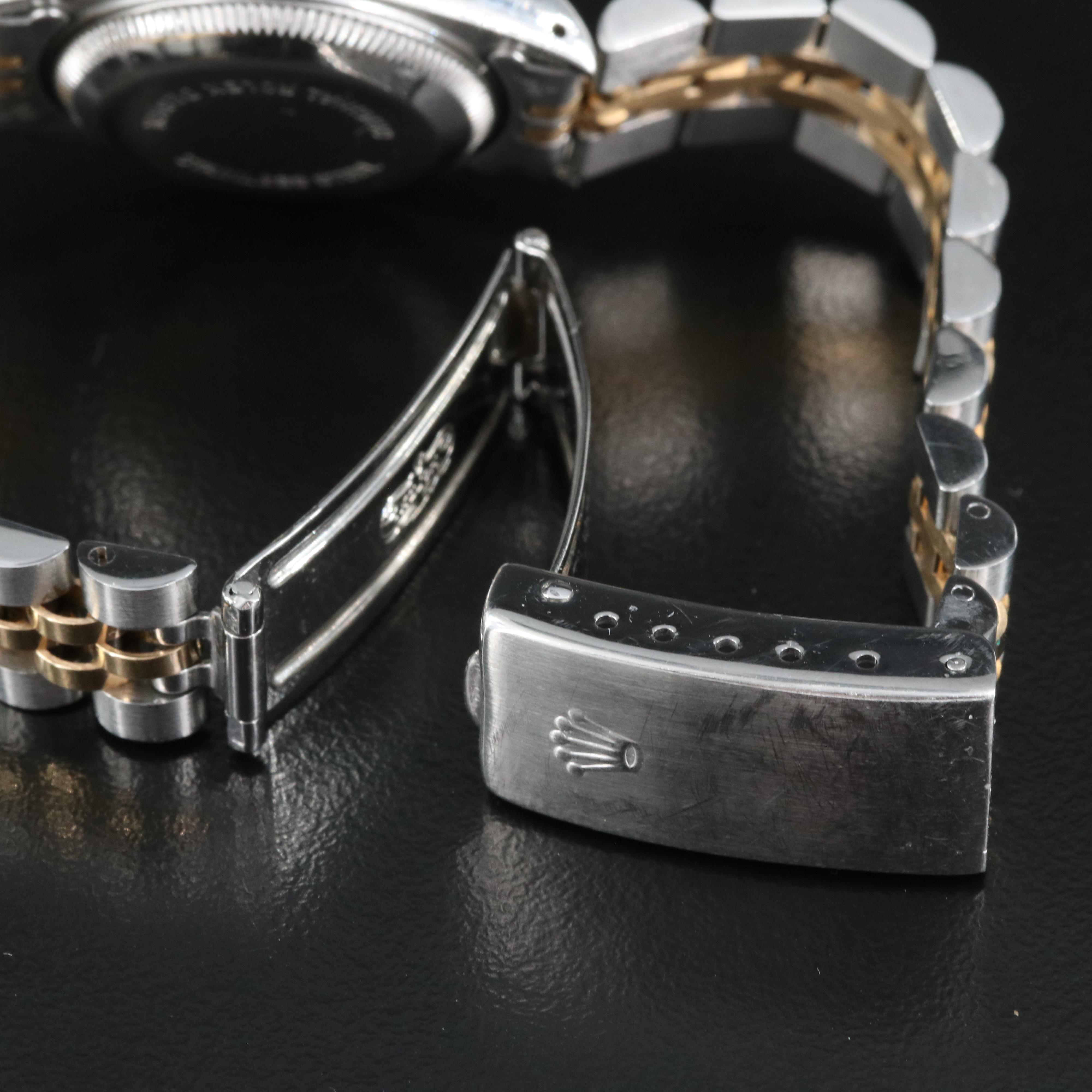 1990 Rolex Factory Diamond Dial Datejust Watch