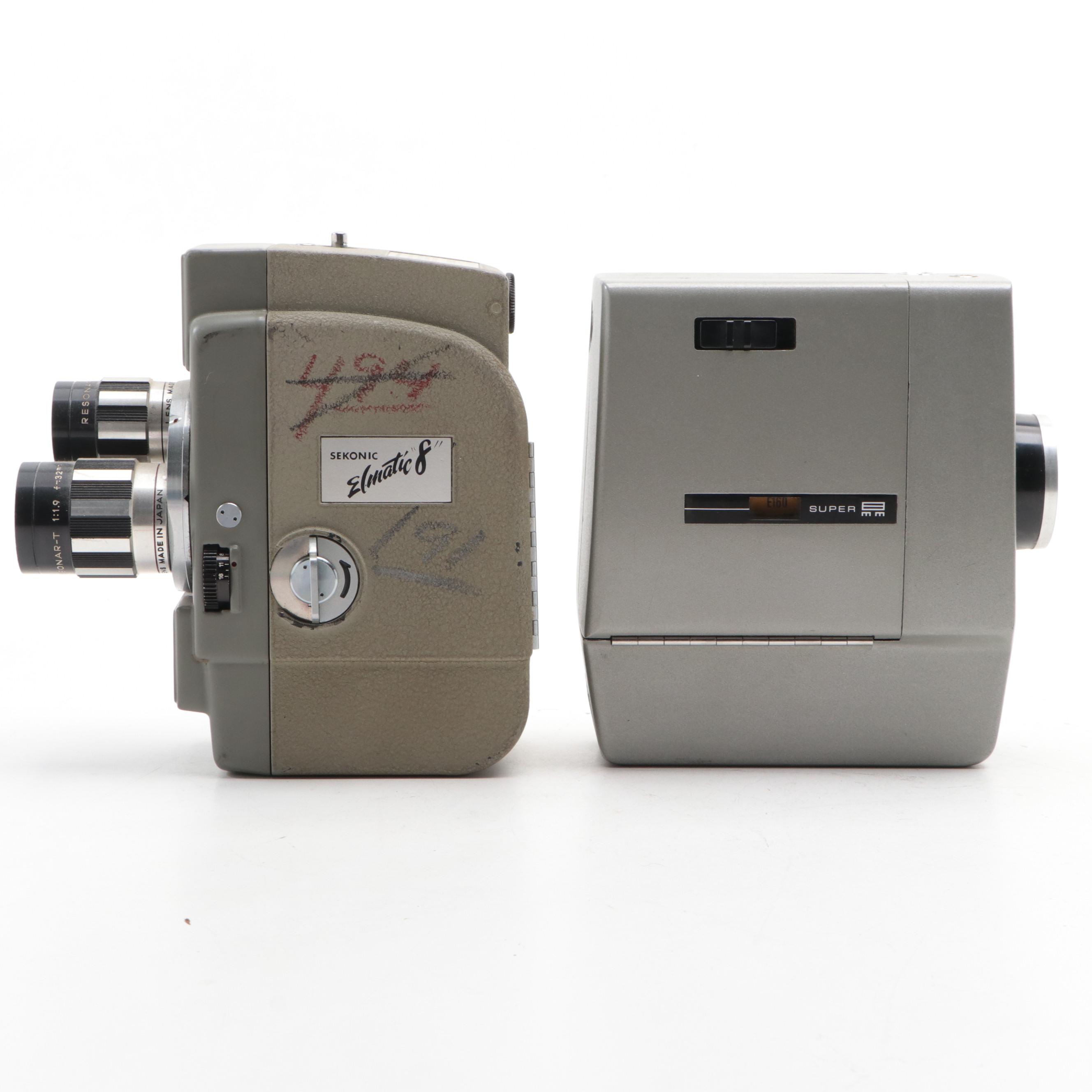 Polaroid, Kodak, Sears with Other Movie and Still Cameras