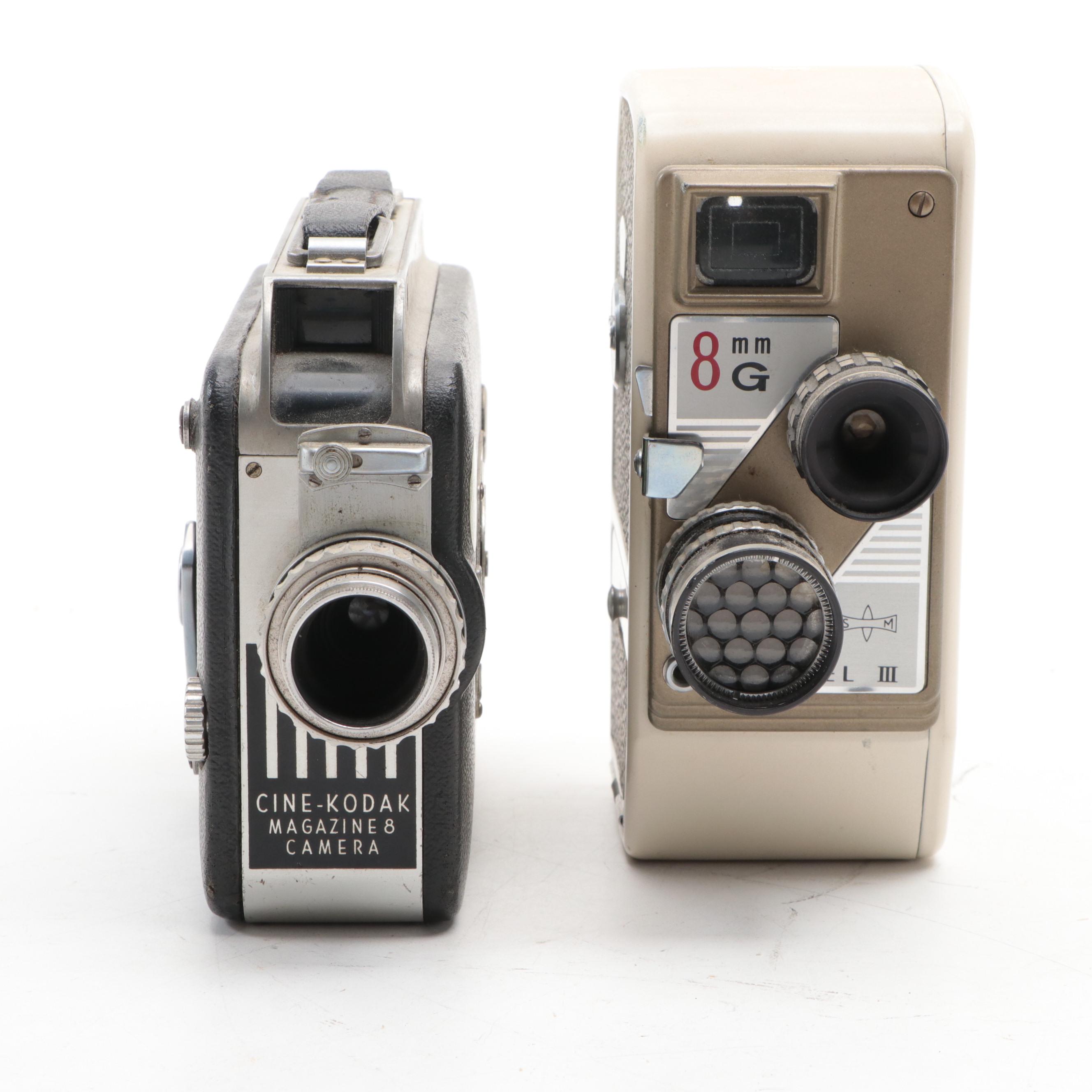 Polaroid, Kodak, Sears with Other Movie and Still Cameras