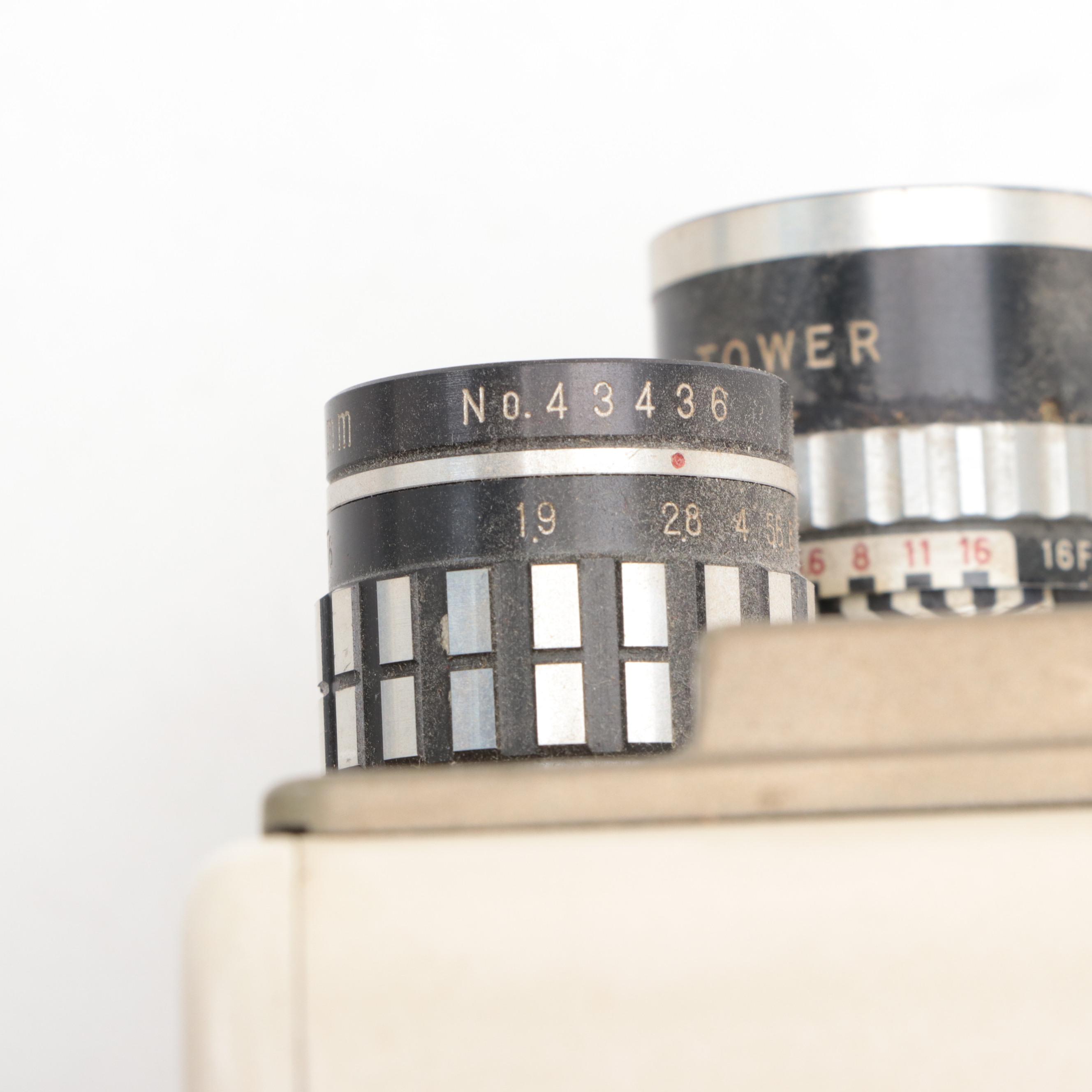 Polaroid, Kodak, Sears with Other Movie and Still Cameras