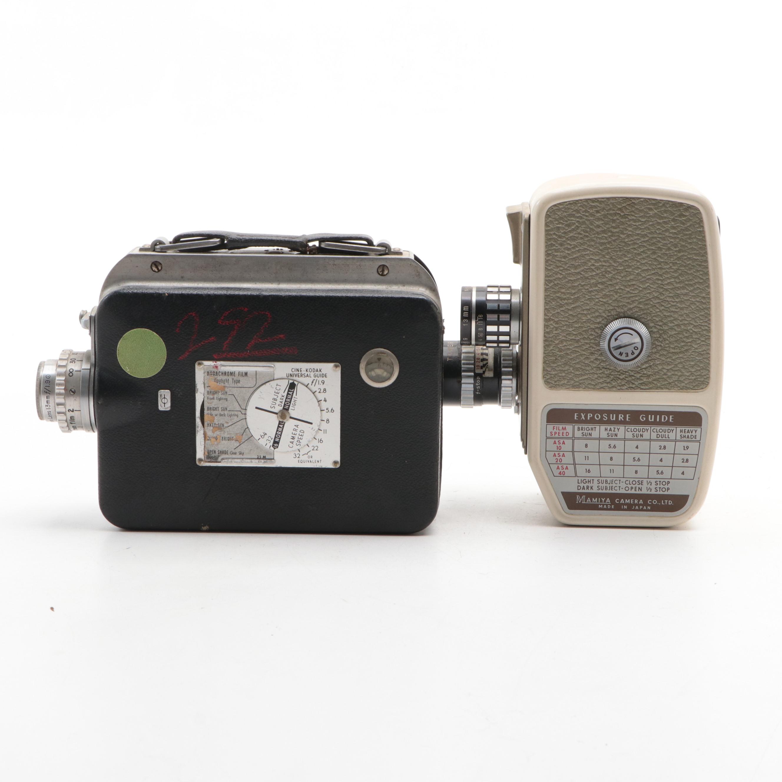 Polaroid, Kodak, Sears with Other Movie and Still Cameras