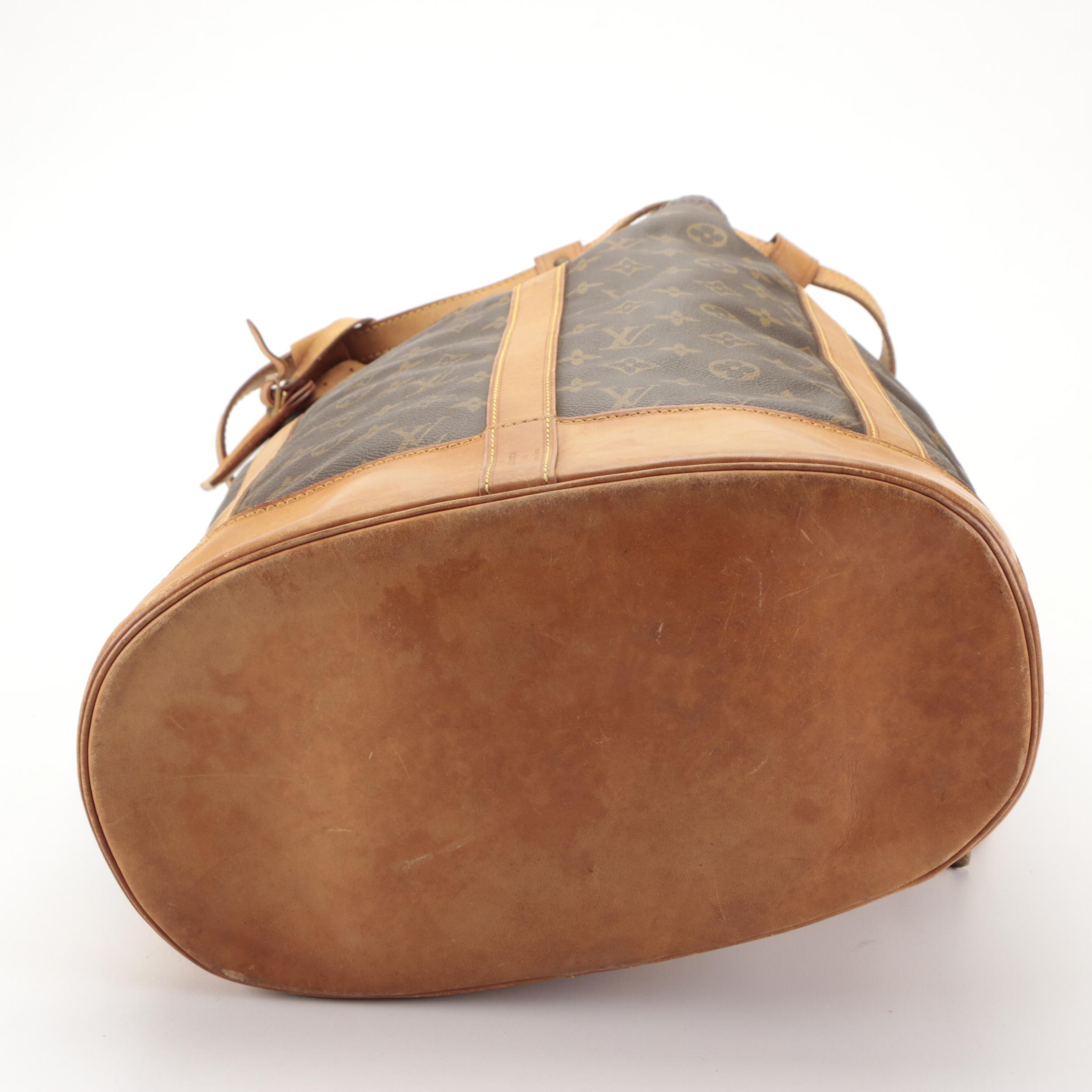 Louis Vuitton  Randonnee Backpack Bag in Monogram Canvas