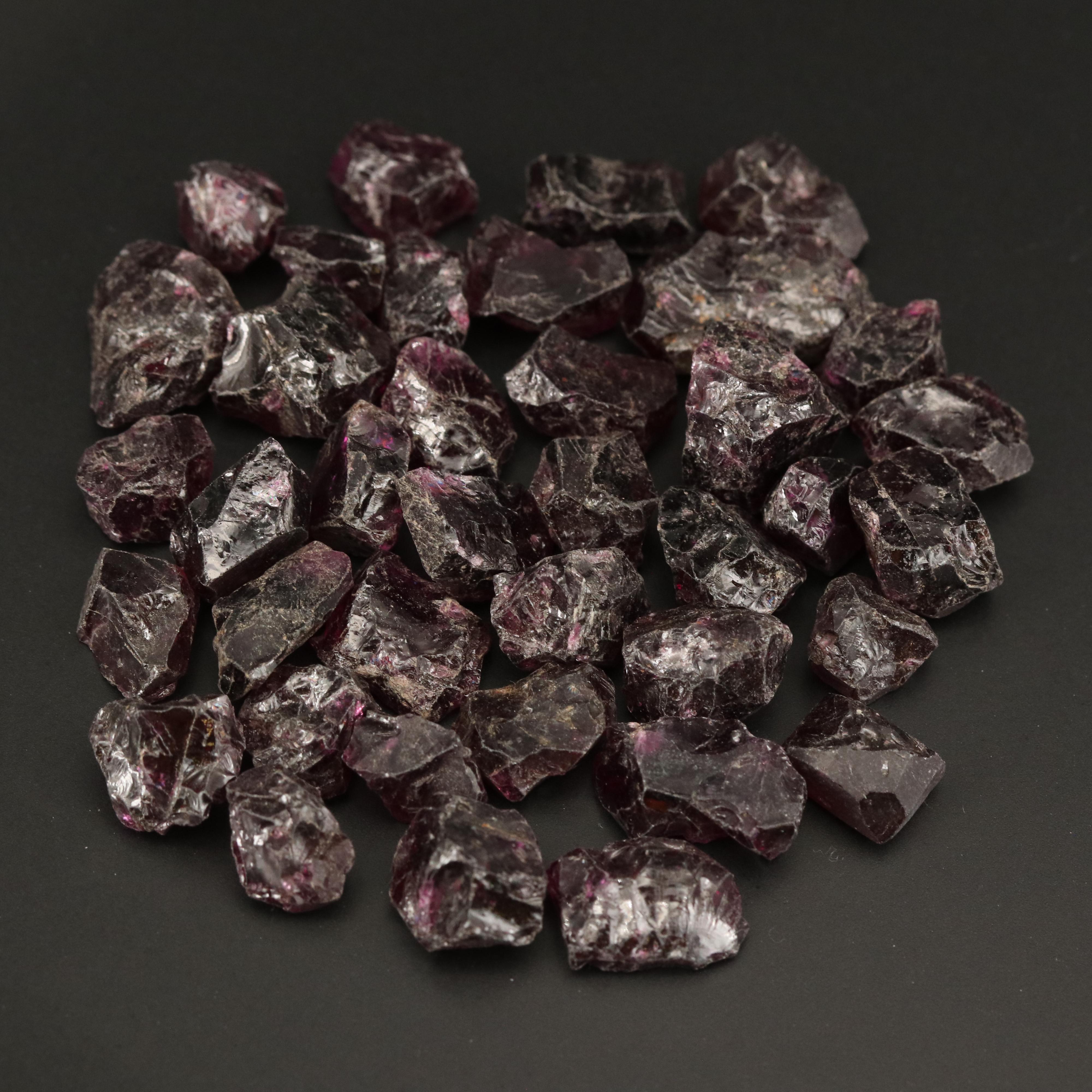 Loose Rough Cut Garnets