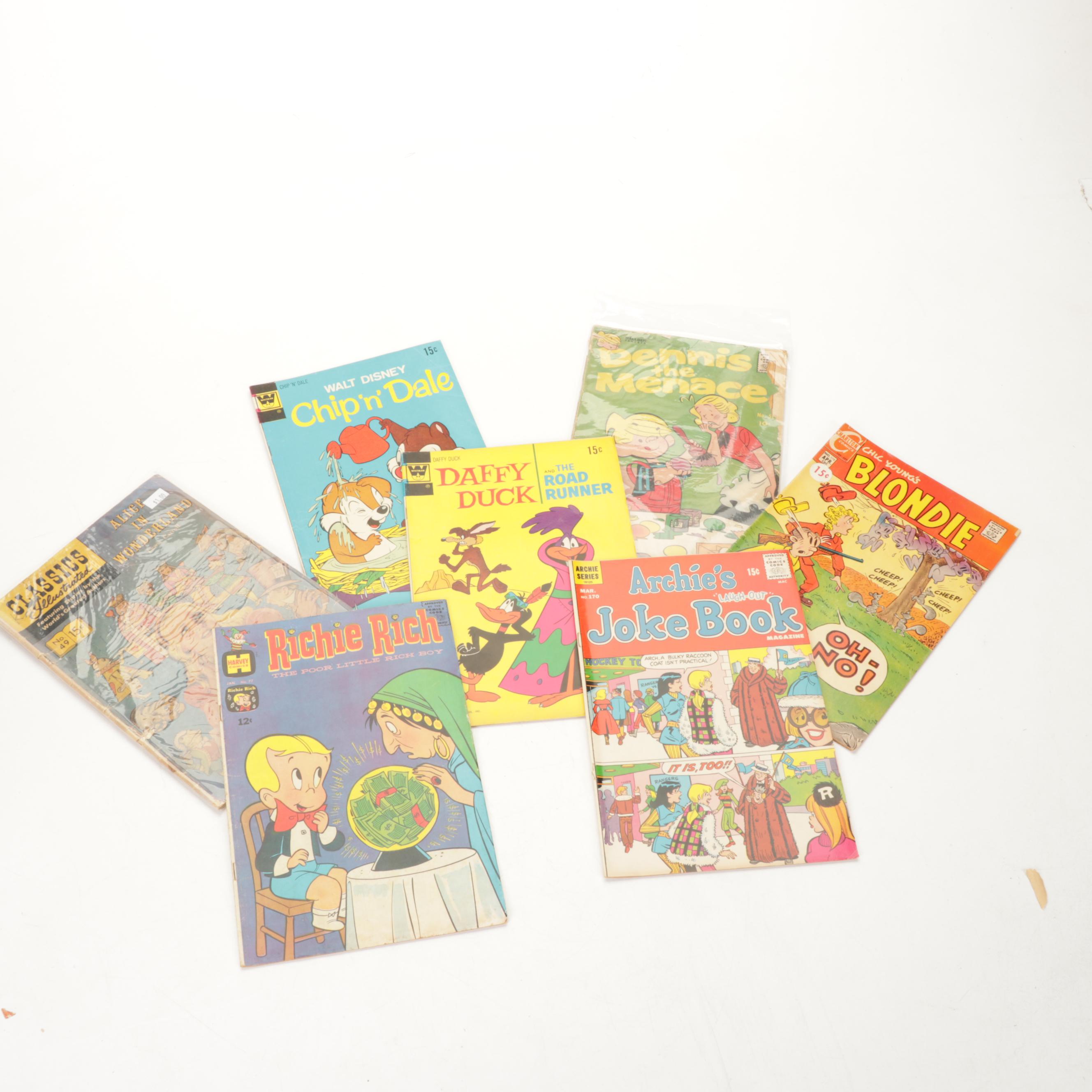 Silver Age Walt Disney "Chip 'n" Dale", "Ludwig Von Drake", More Comic Books