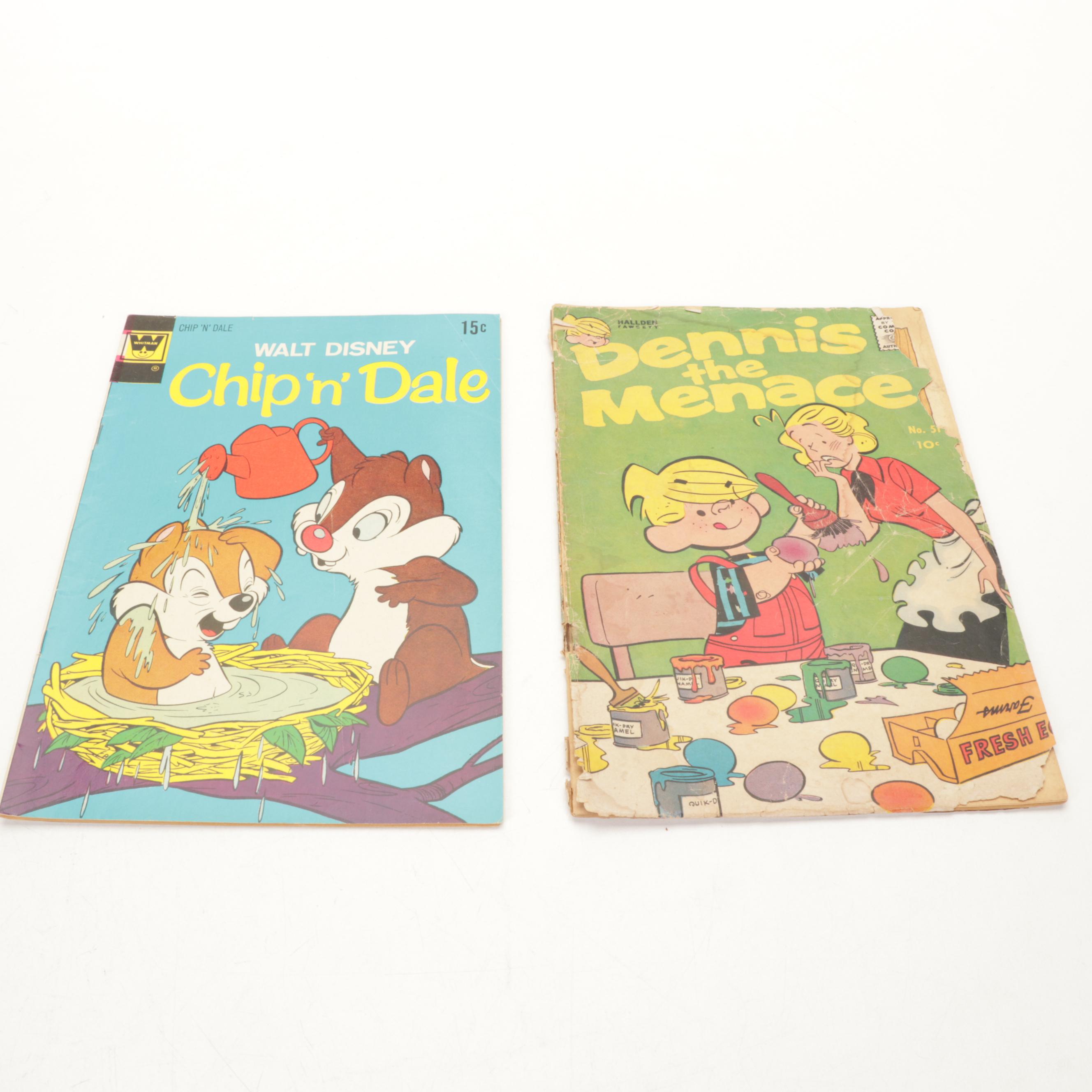 Silver Age Walt Disney "Chip 'n" Dale", "Ludwig Von Drake", More Comic Books
