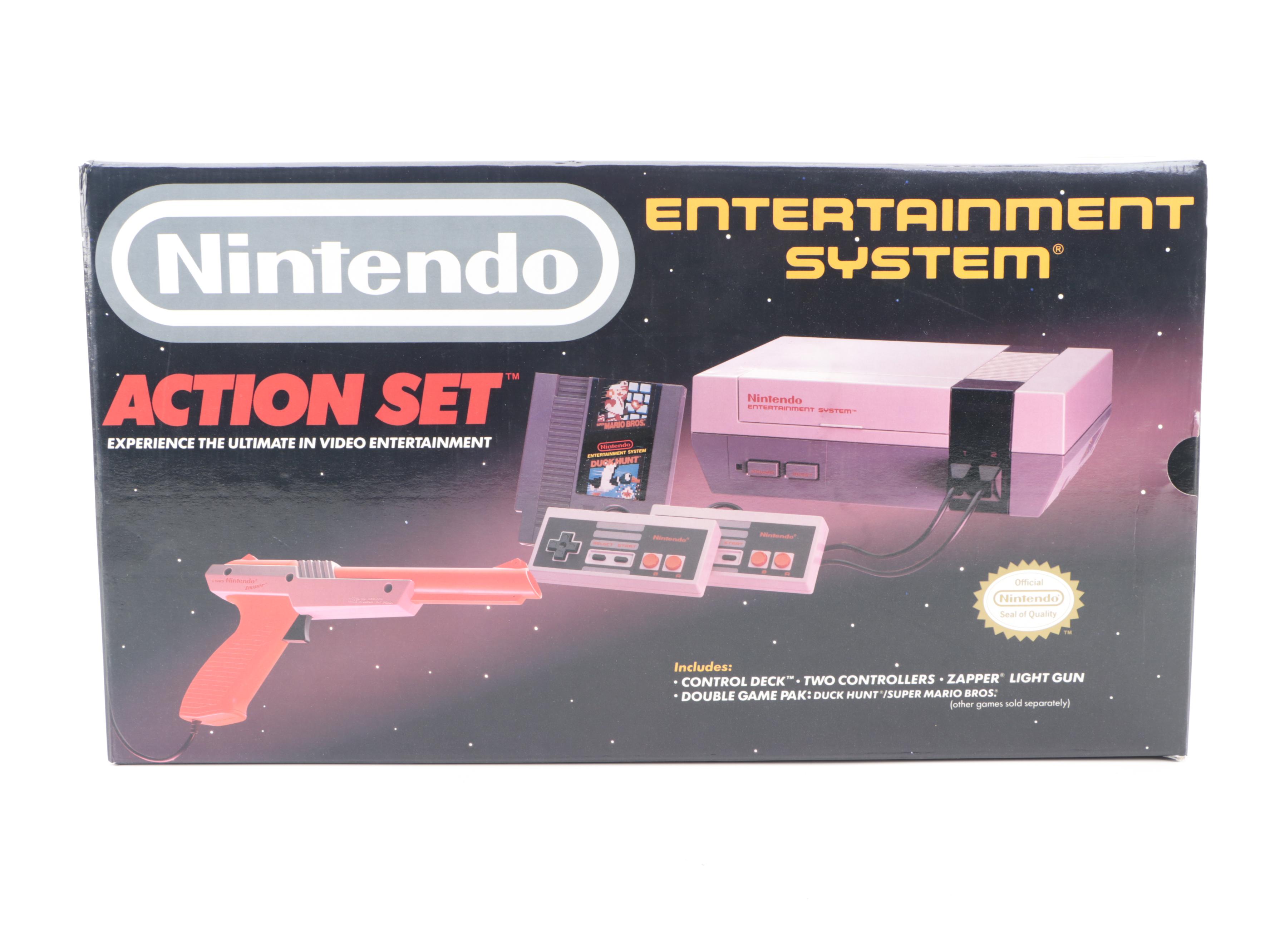 Nintendo Entertainment System Action Set, 1985