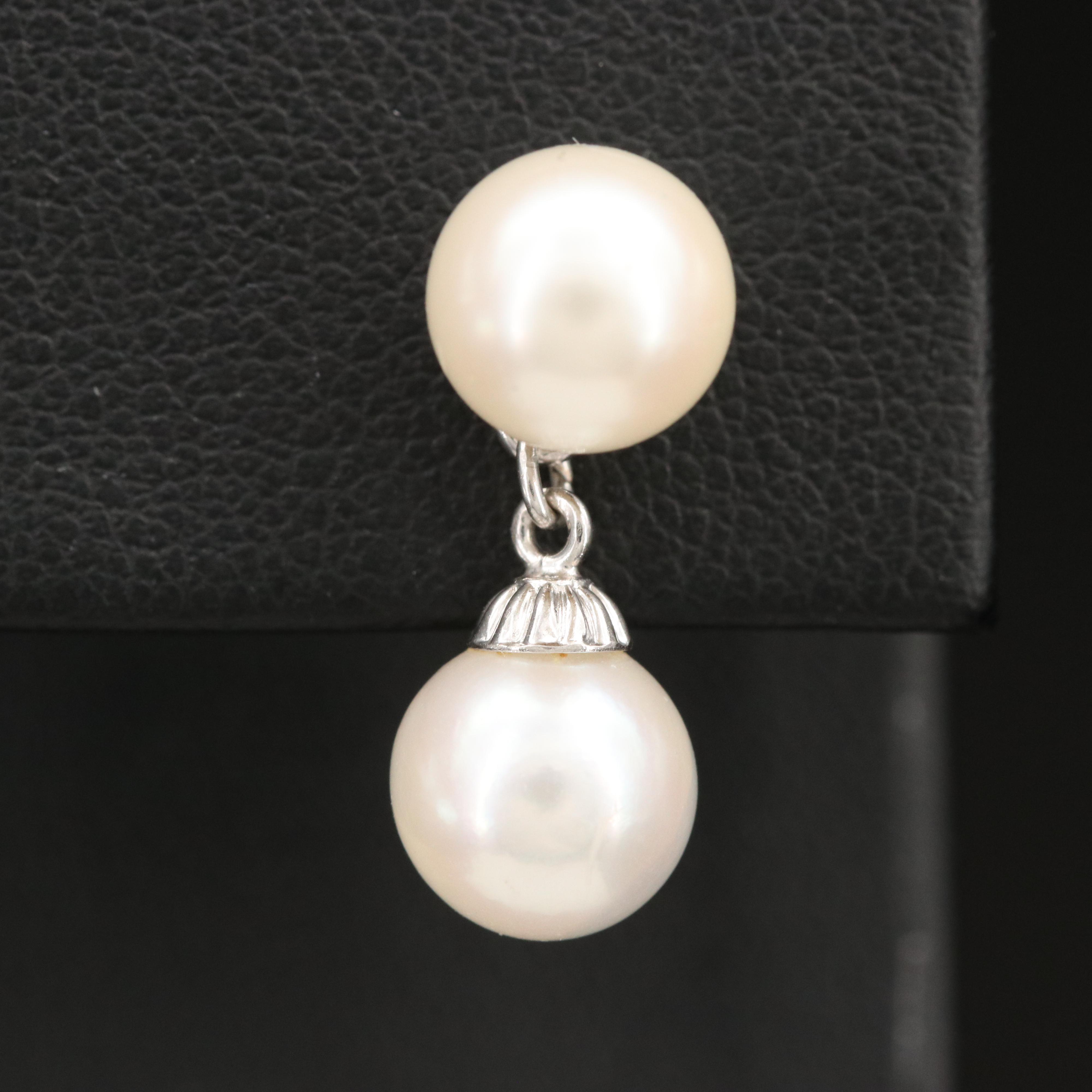 14K Pearl Earrings