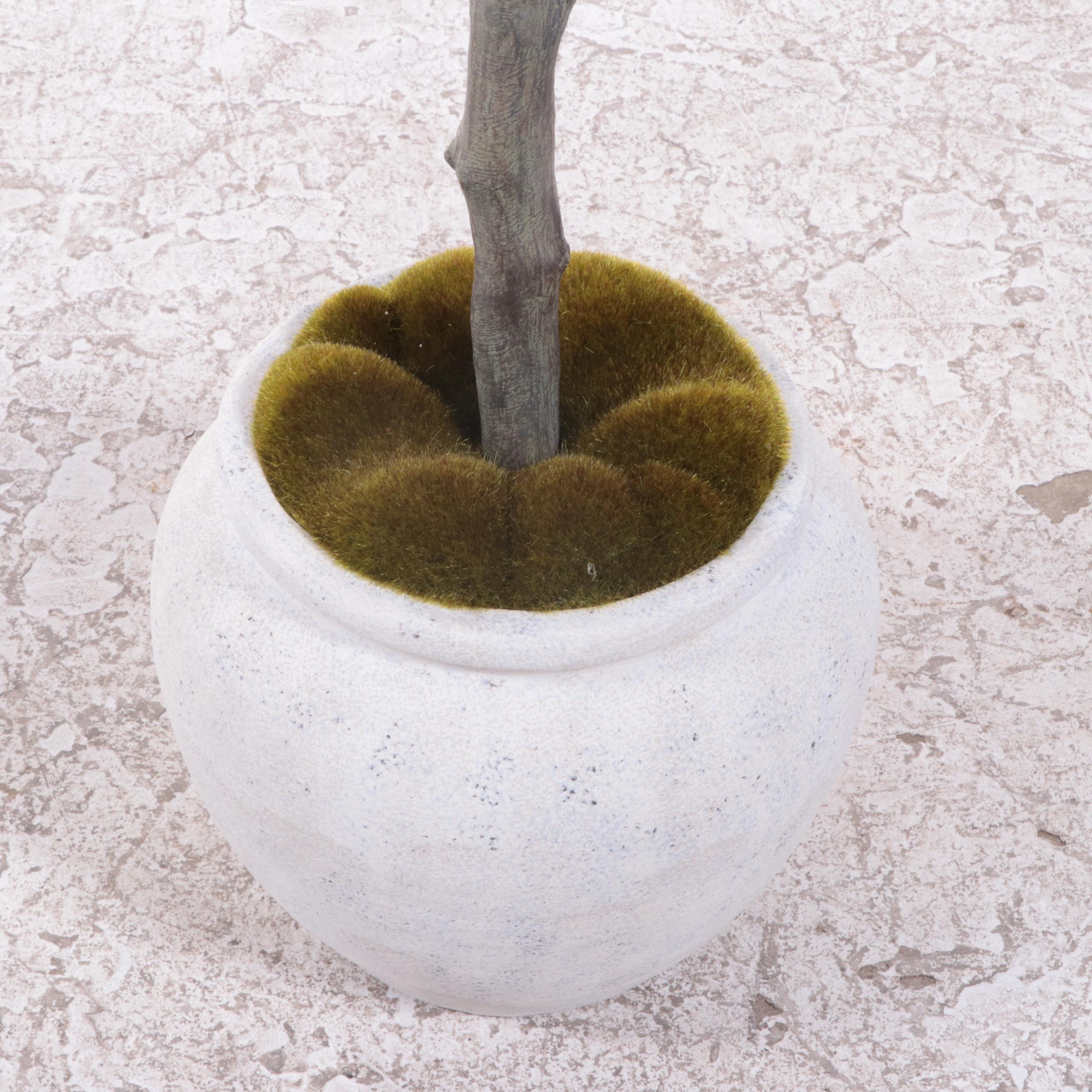 Studio McGee Threshold Artificial Olive Tree in Planter
