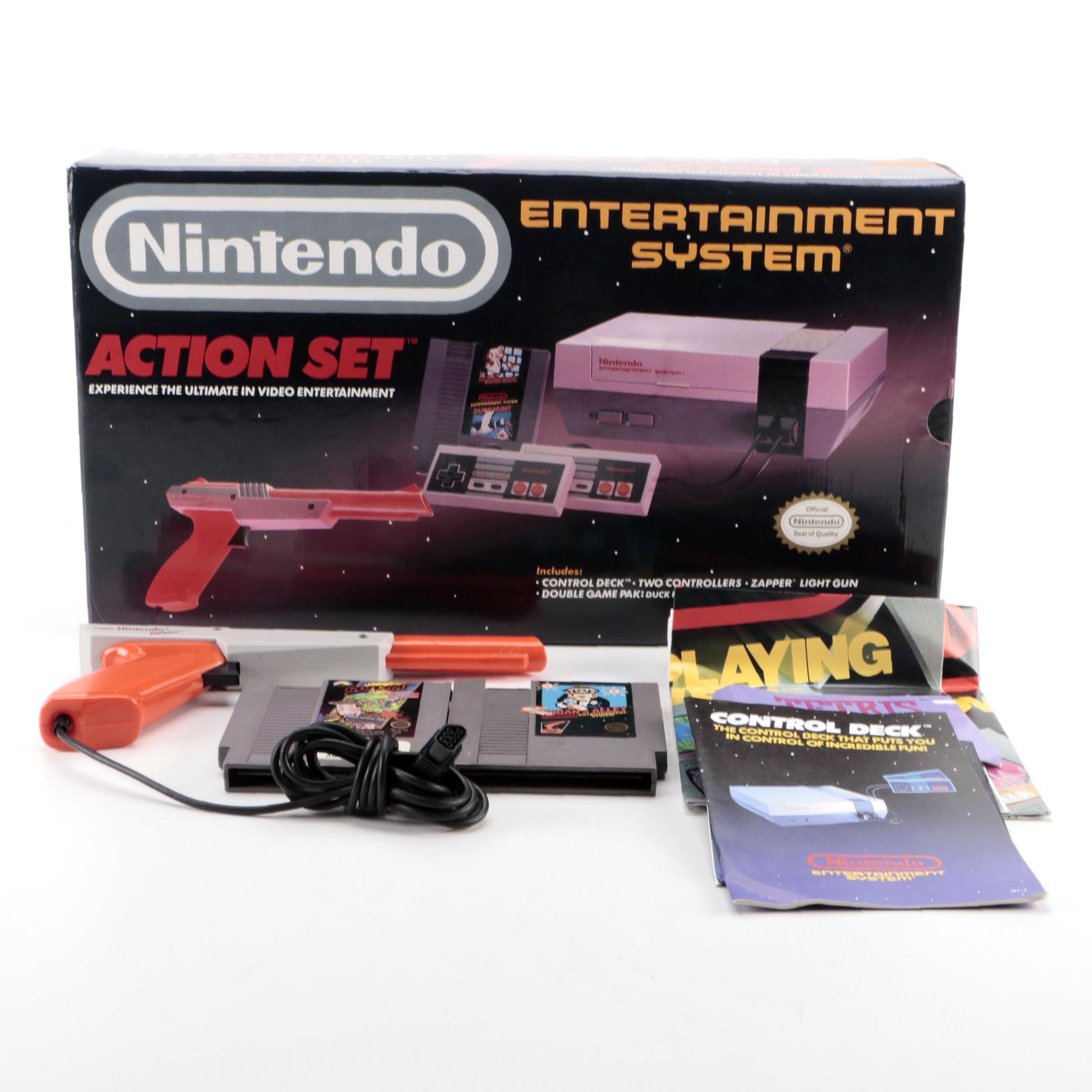 Nintendo Entertainment System Action Set, 1985