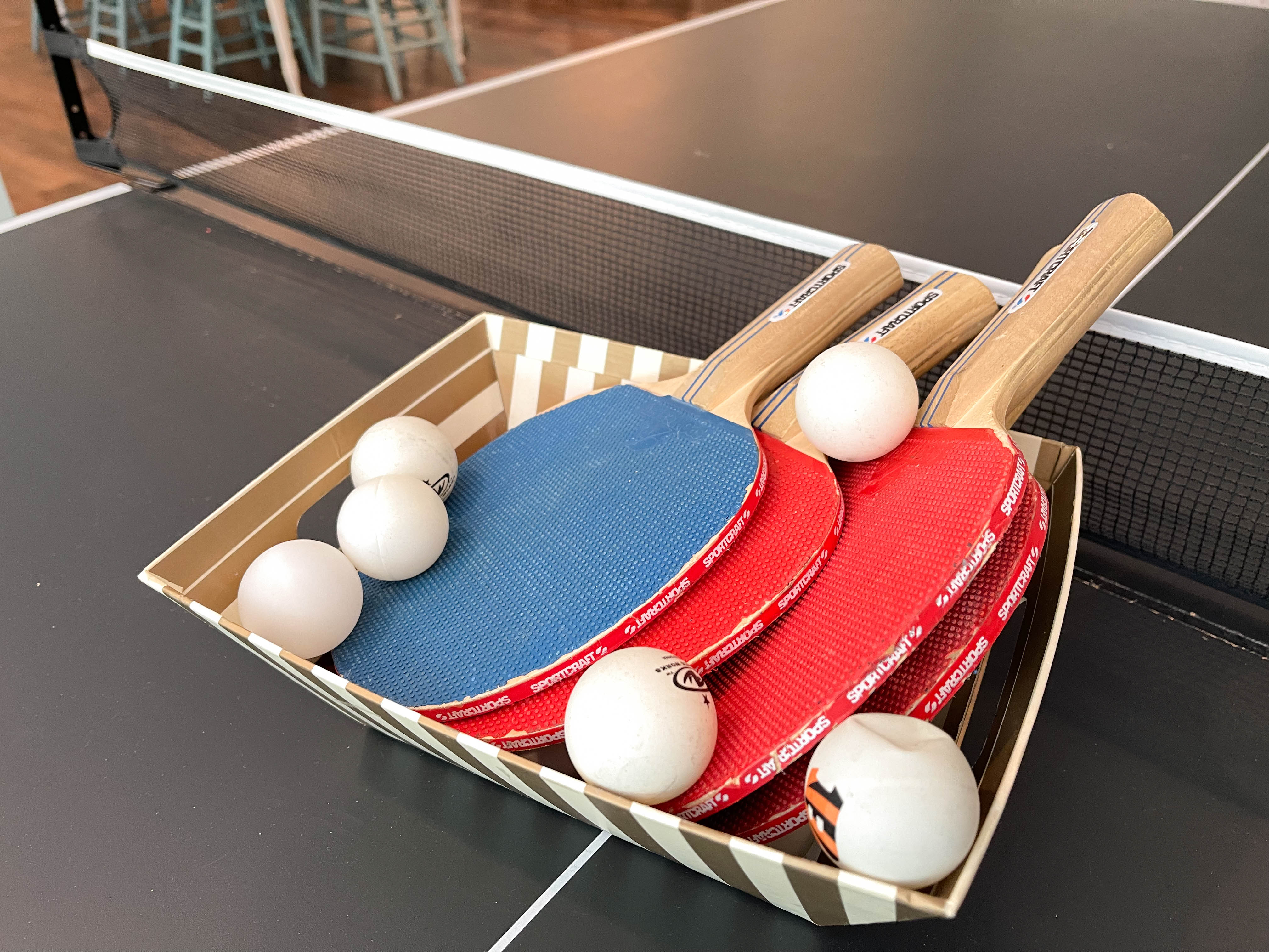 Stiga "Force" Ping Pong Table with Accessories