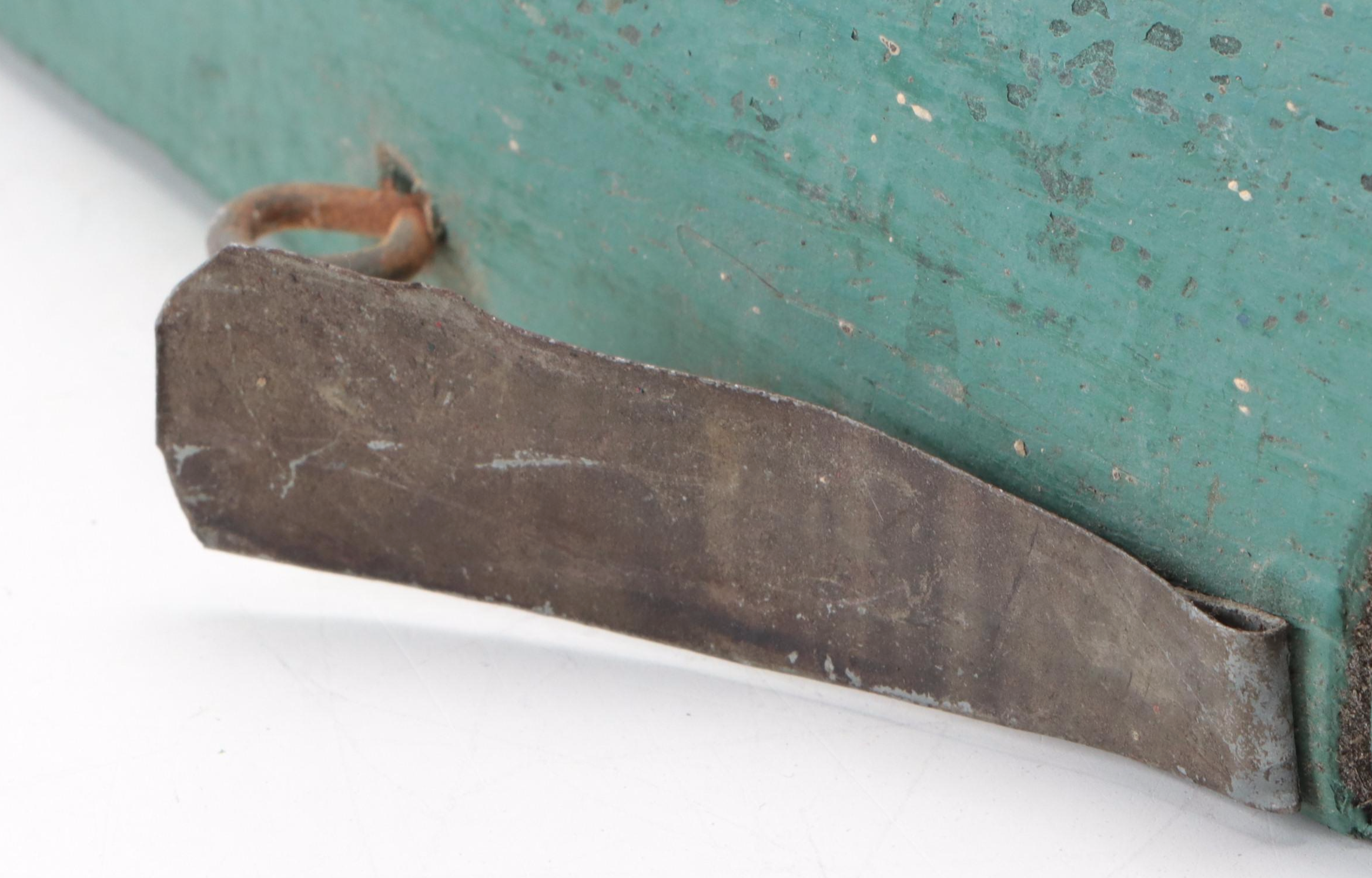 Folk Art Carved Wood and Hand-Painted Eel