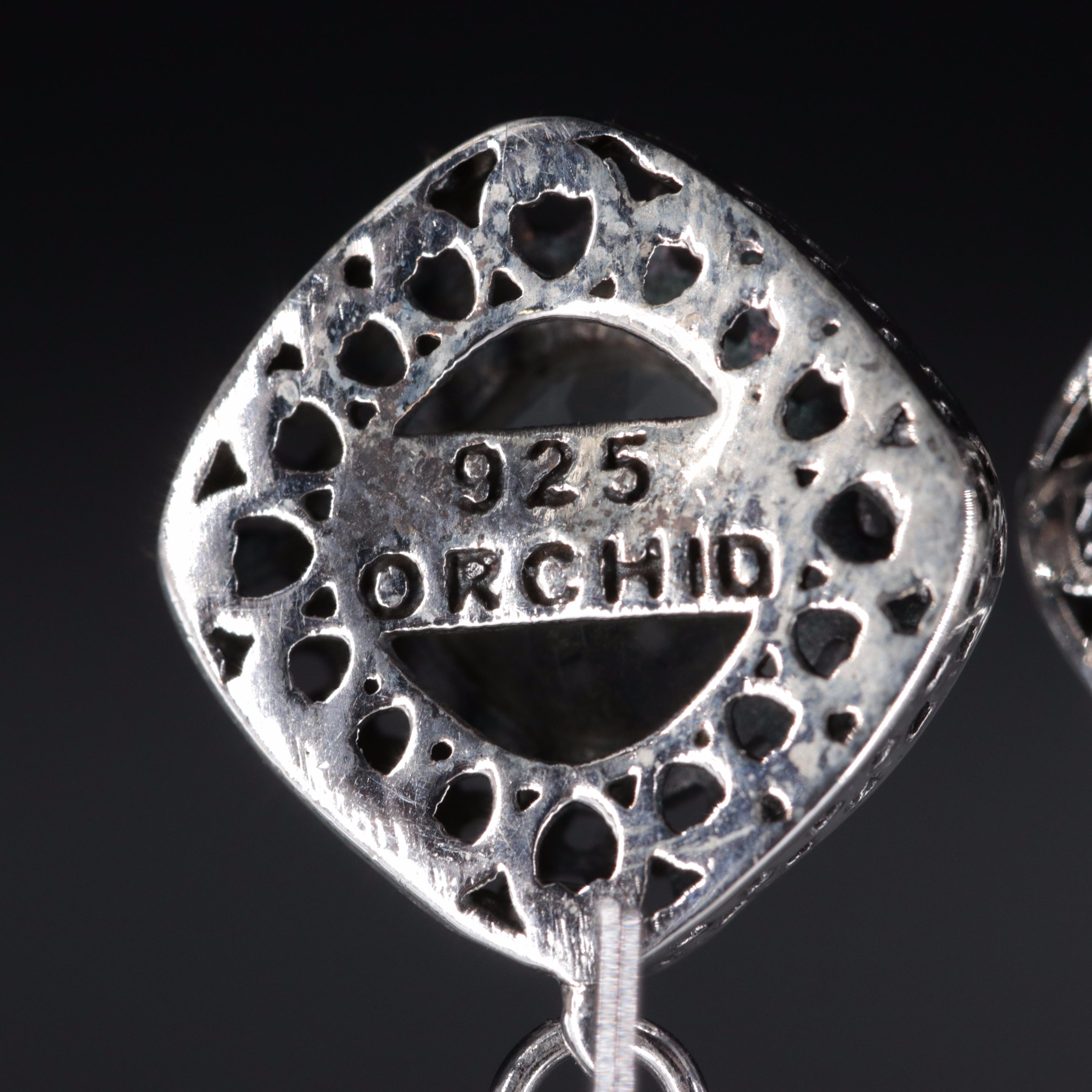 Assortment of Sterling Silver Earrings Including Gemstones