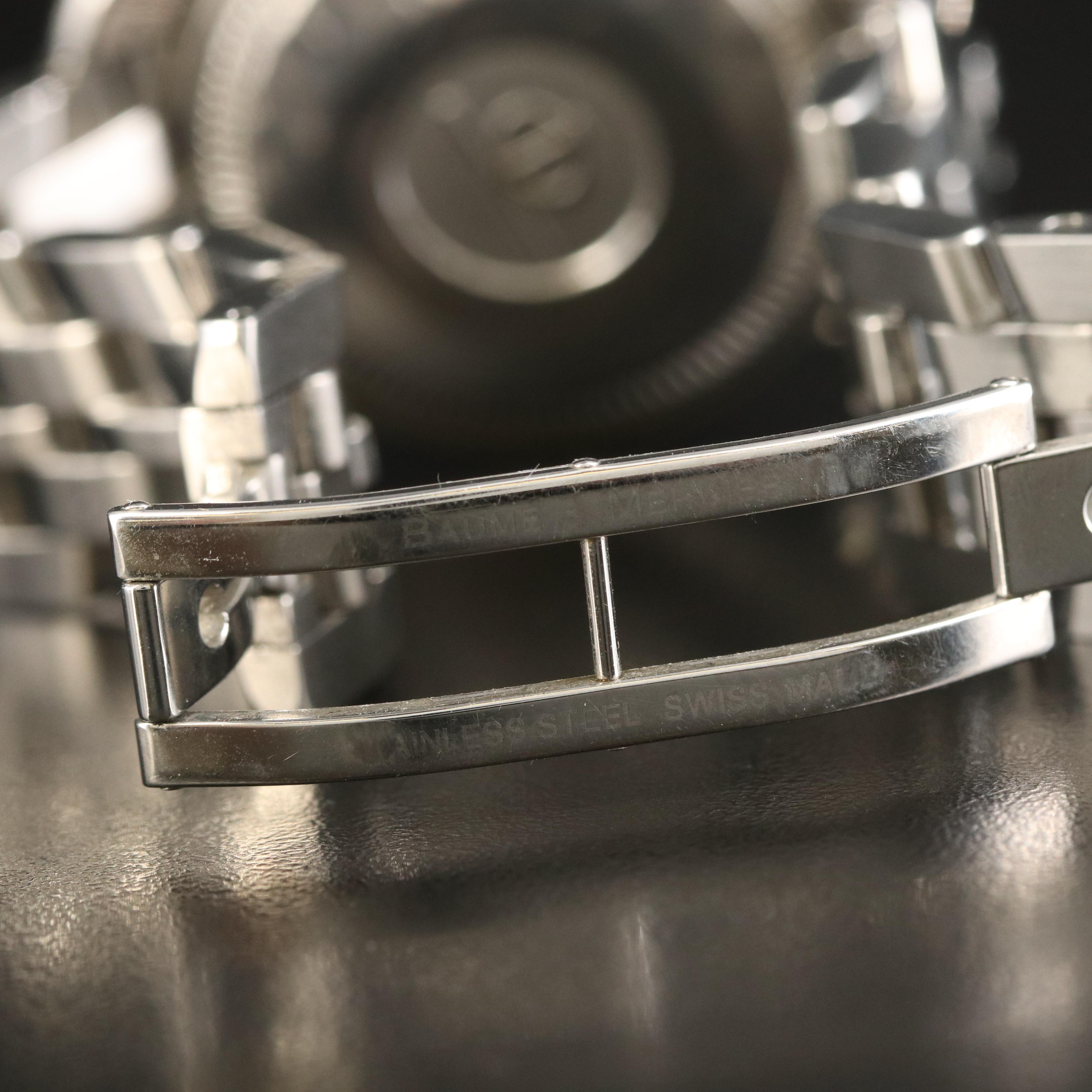 Baume & Mercier Capeland Chronograph Stainless Steel Automatic Watch