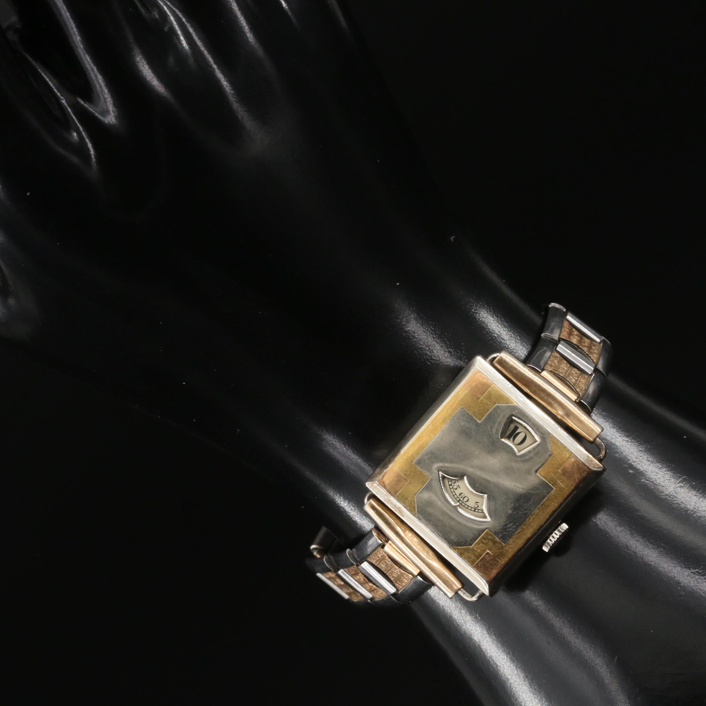 18K Tri-Color Haas Neveux Swiss Jump Hour Watch