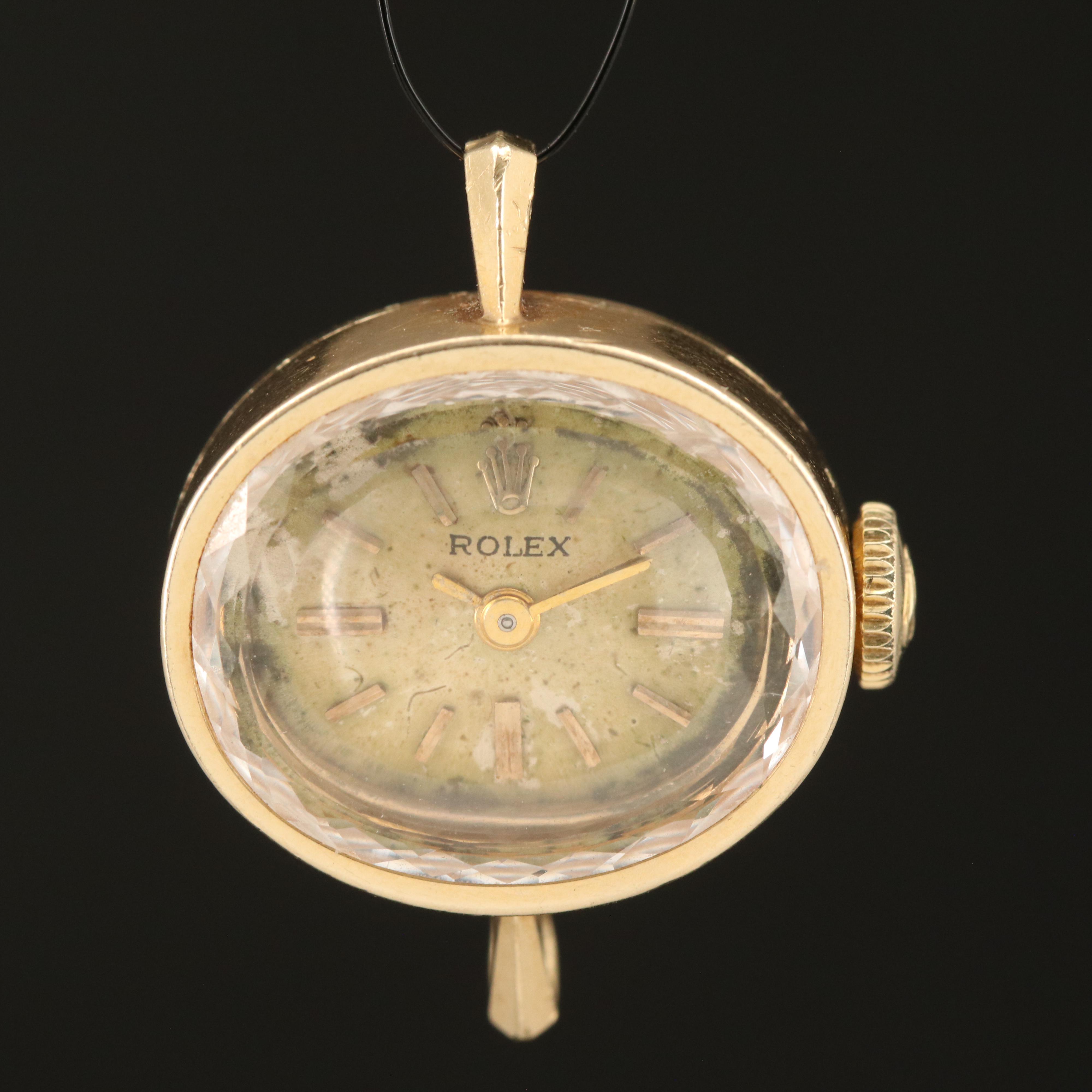 Vintage 14K Rolex Stem Wind Watch