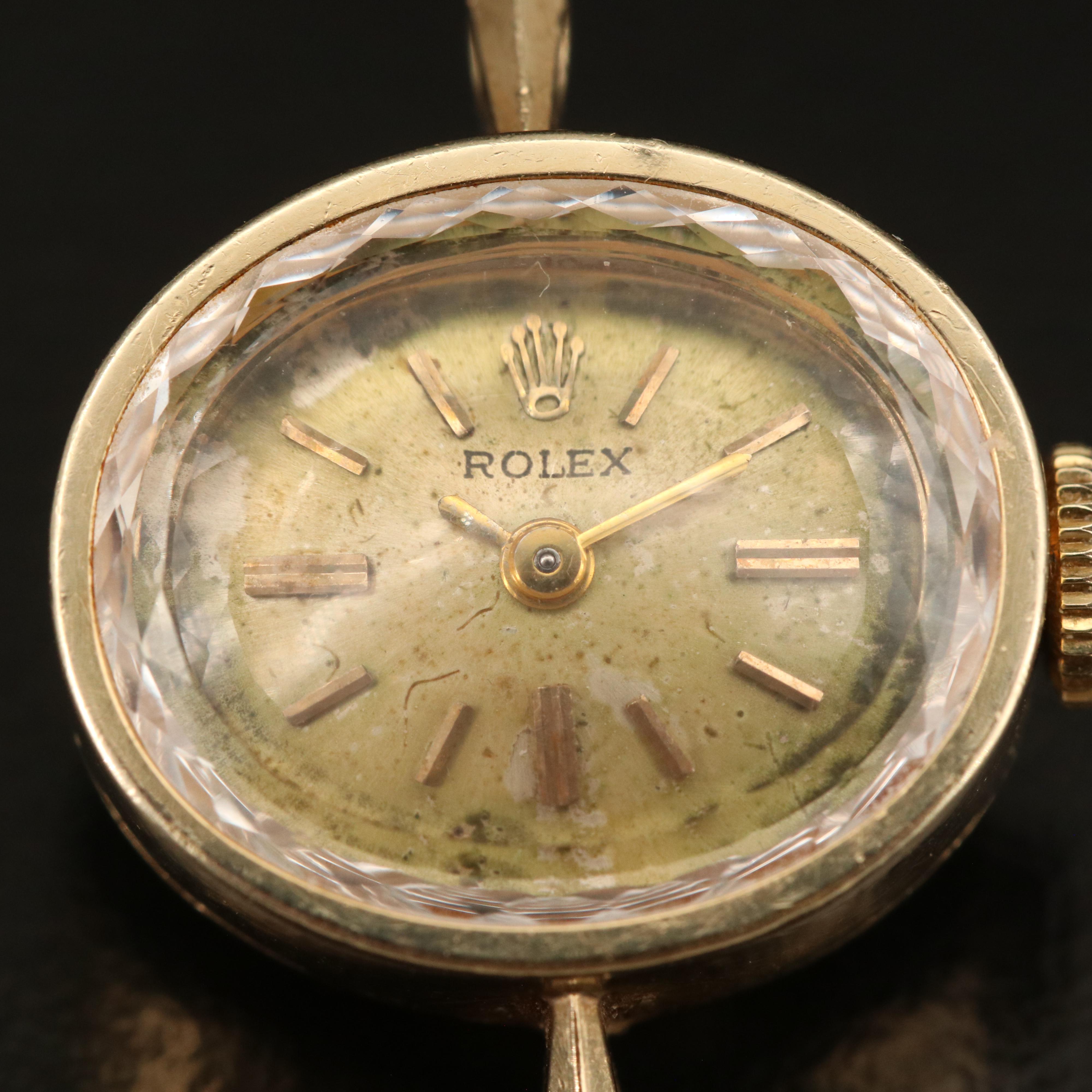 Vintage 14K Rolex Stem Wind Watch