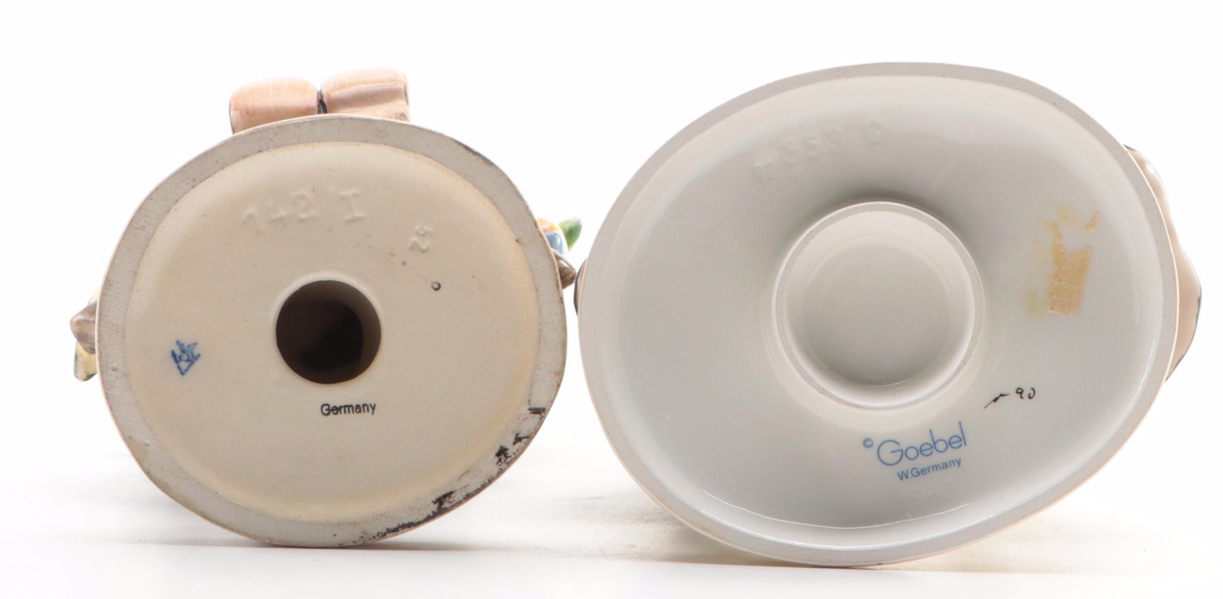 Goebel "Spring Dance" and Other Porcelain Hummel Figurines, m