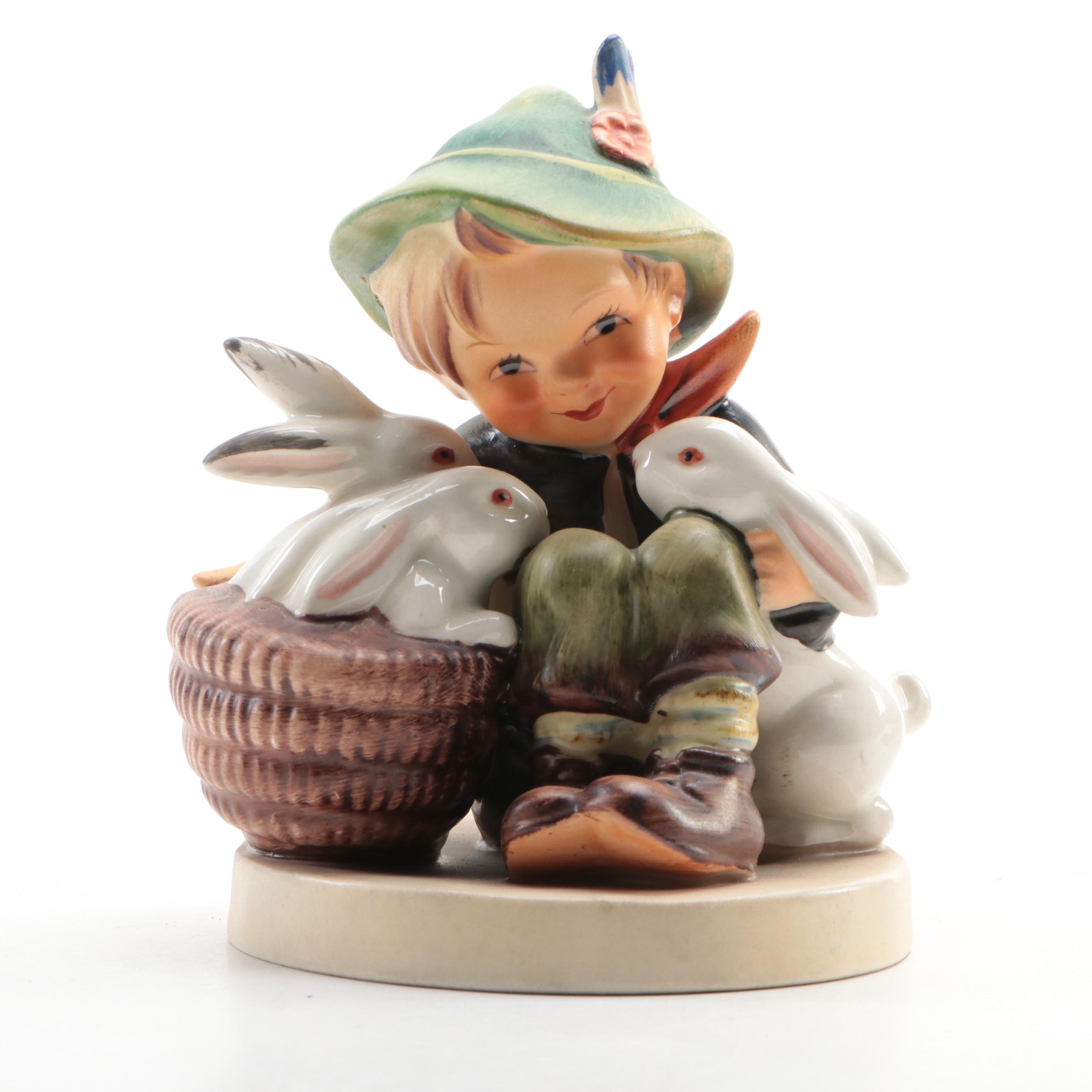 Goebel "Spring Dance" and Other Porcelain Hummel Figurines, m