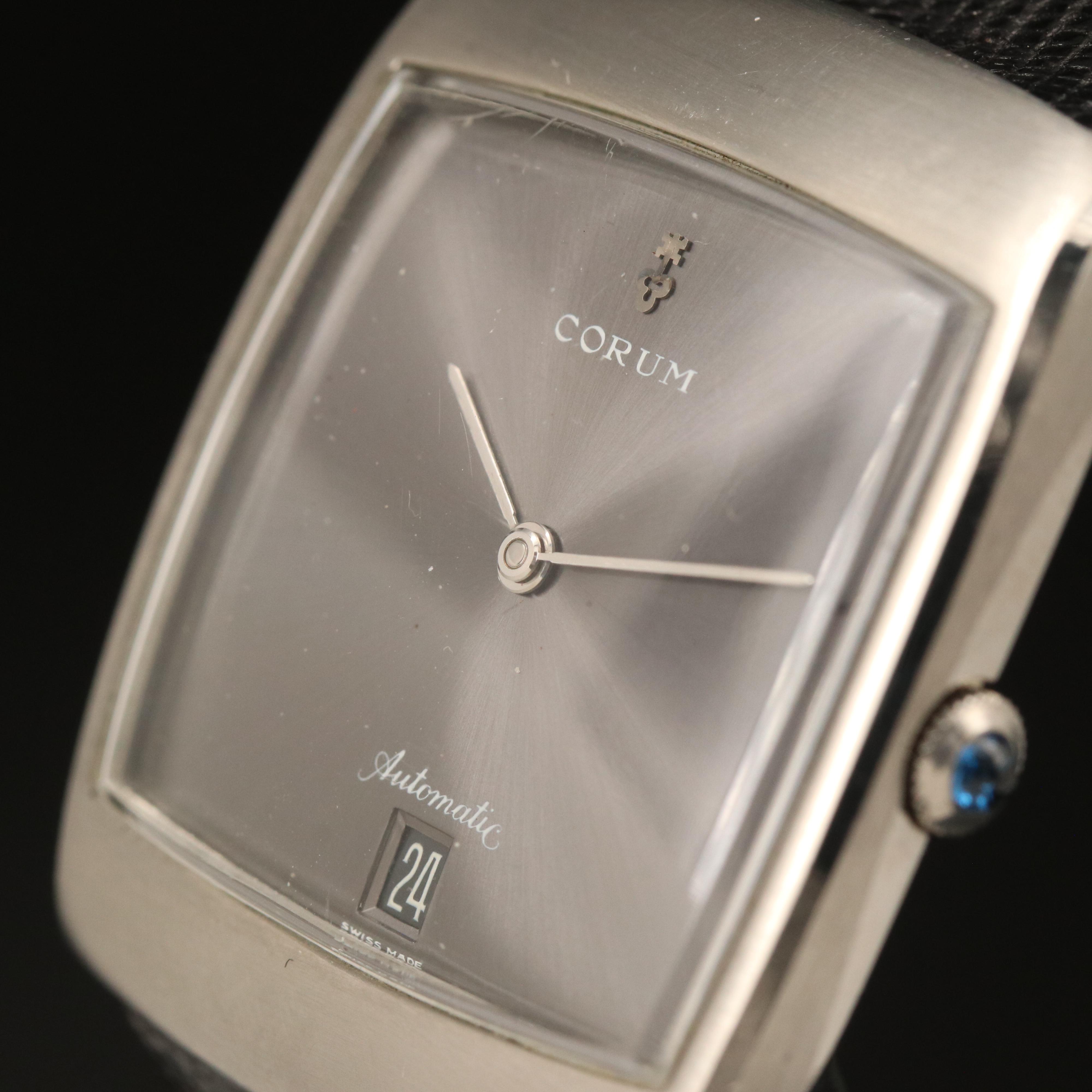 Swiss Corum Buckingham Automatic Watch with Date
