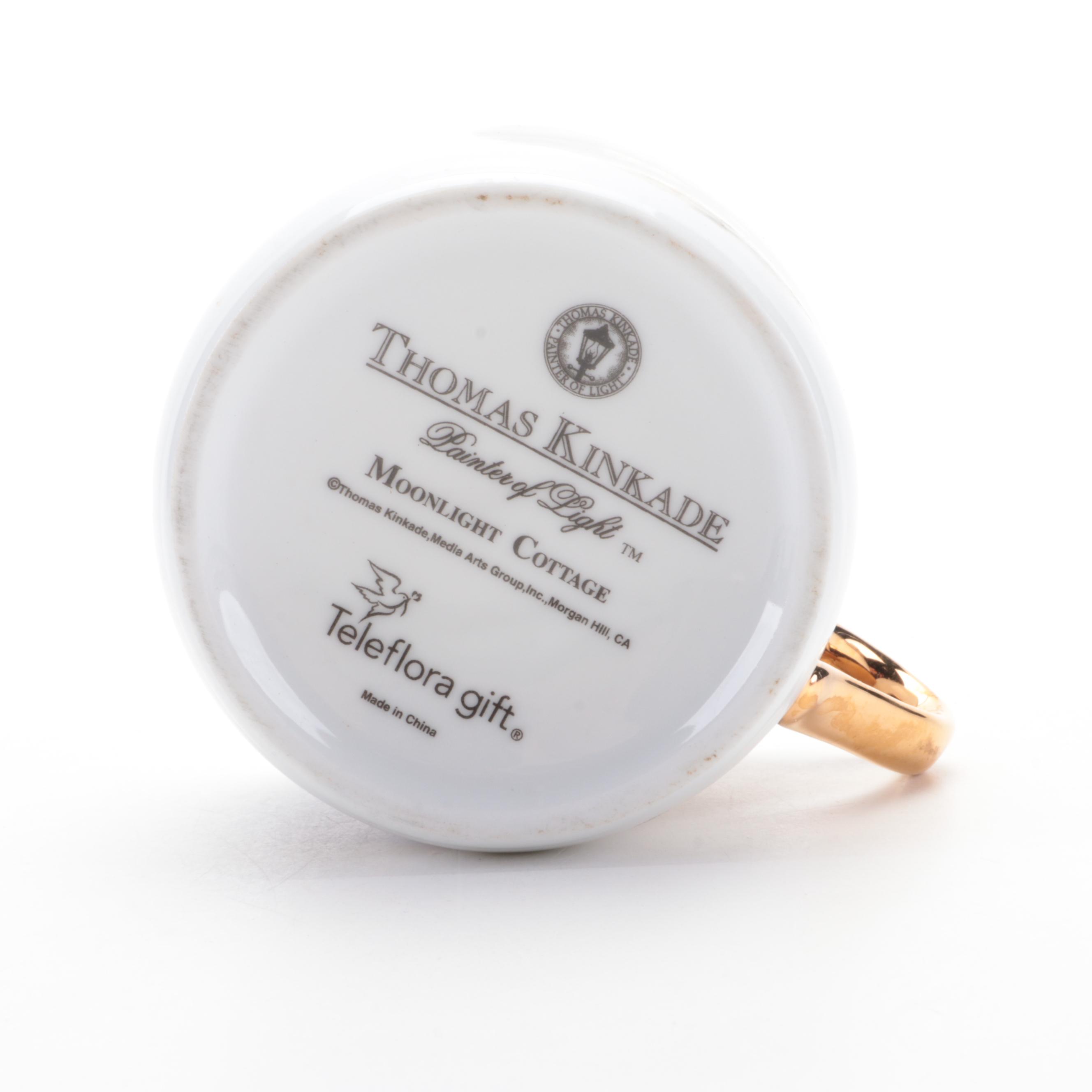 Royal Halsey and Other Porcelain and Bone China Teacups, Mid to Late 20th C.