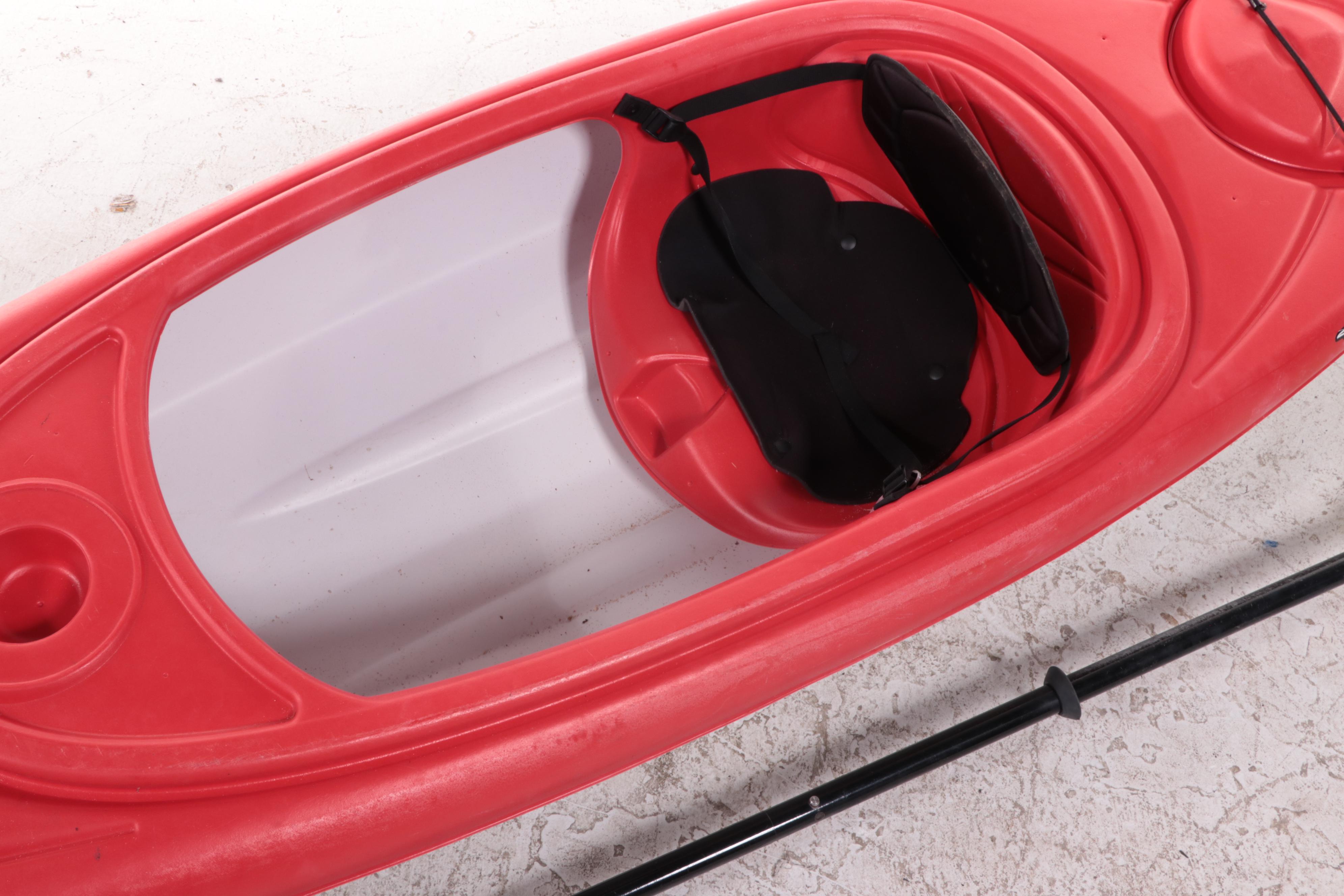 Pelican Summit 100X Touring Kayak with Bending Branches Sunrise Kayak Paddle