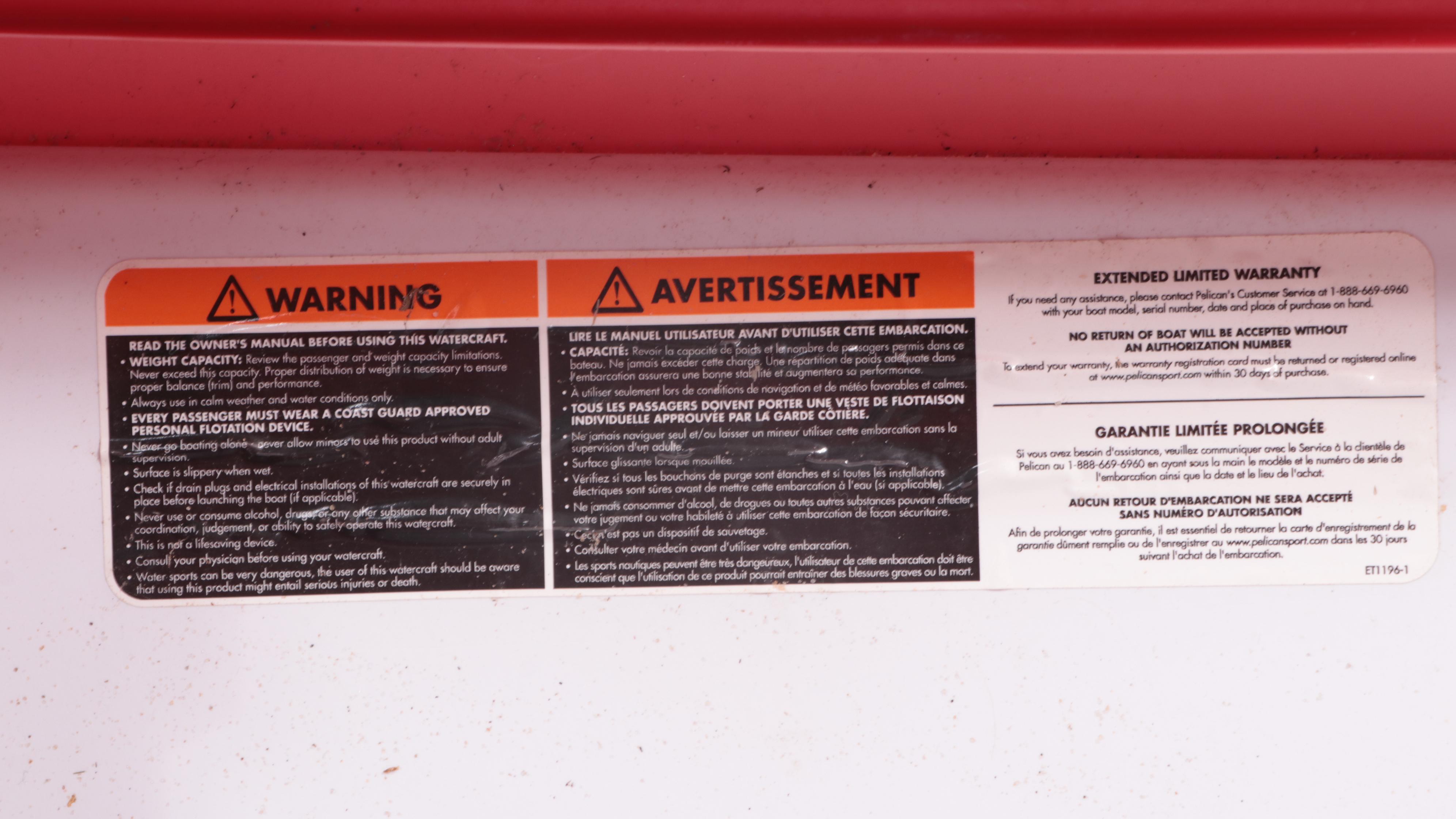 Pelican Summit 100X Touring Kayak with Bending Branches Sunrise Kayak Paddle