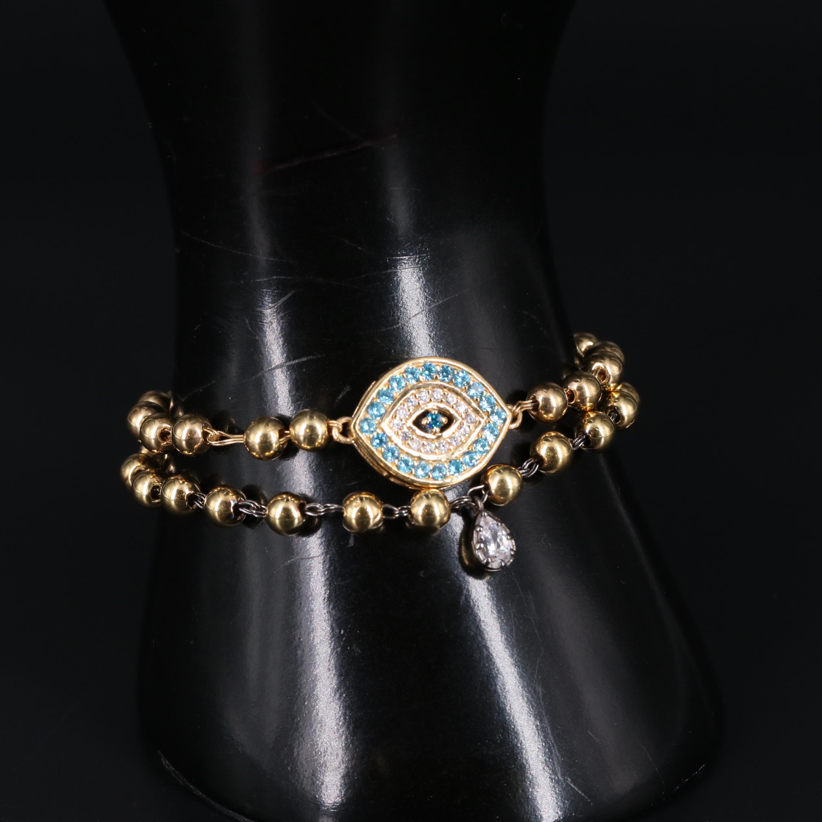 Sterling Silver Bracelet Assortment Including Gemstones