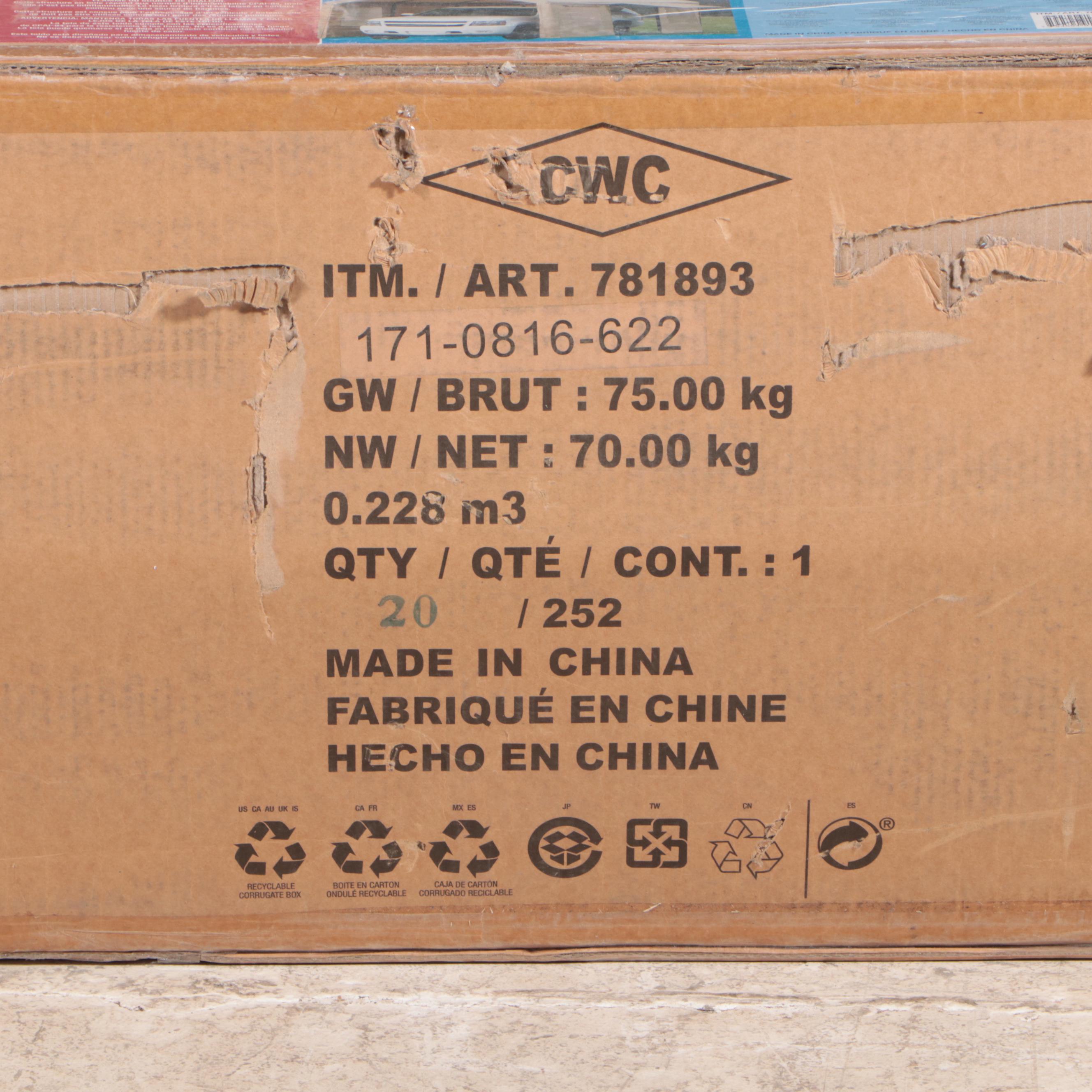 10' x 20' Steel Frame Canopy