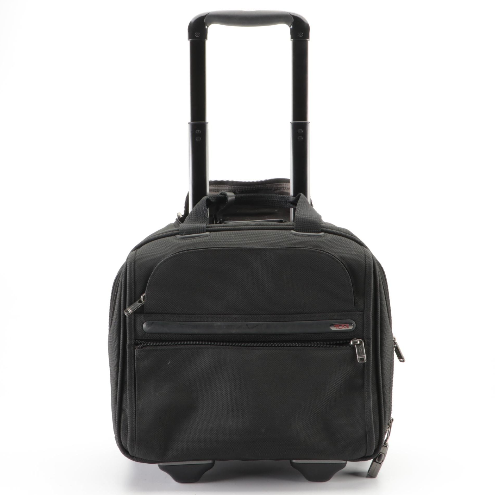 Tumi Rolling Carry-On Luggage in Black Nylon Canvas