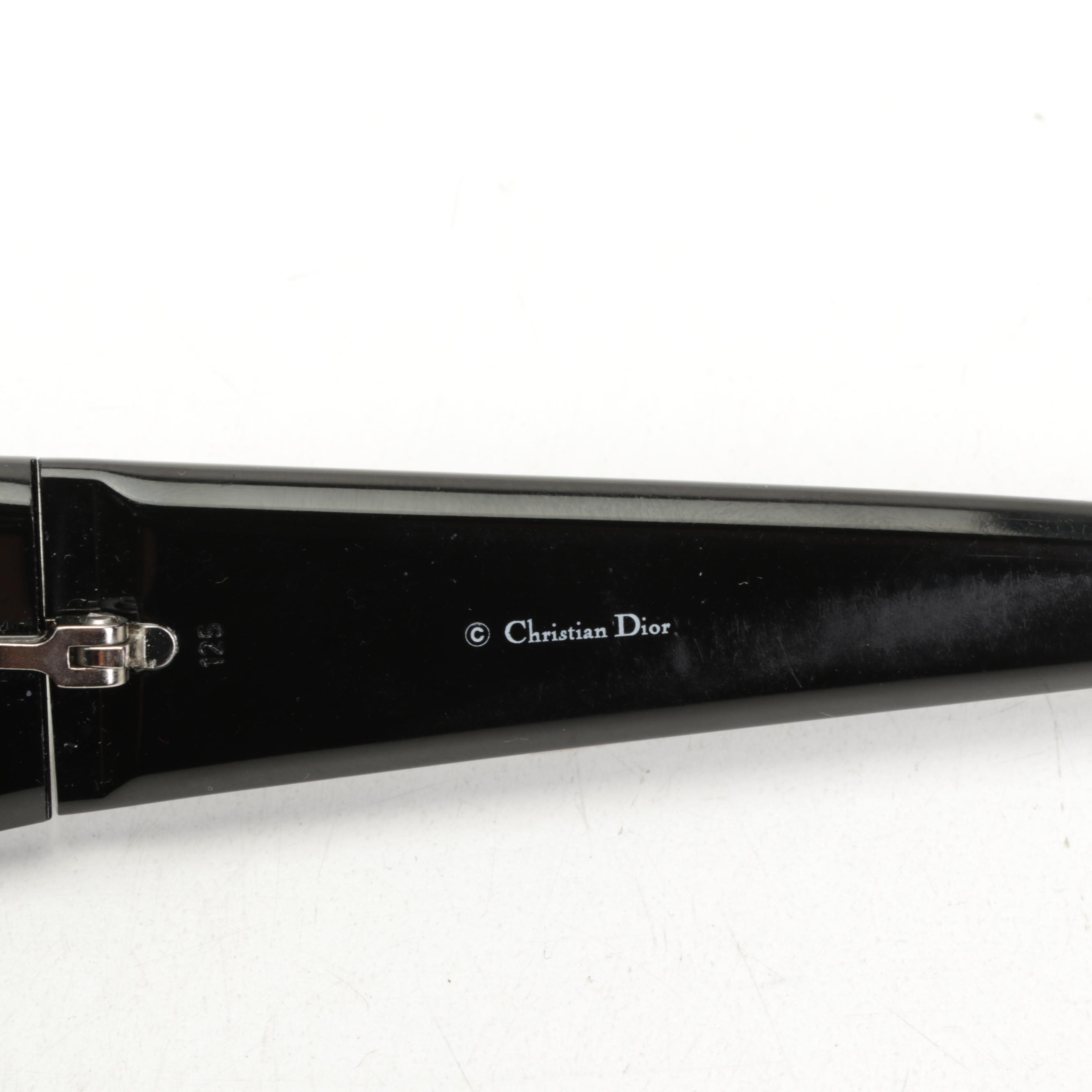 Coach Signature Multi-Blue Canvas Handbag with Dior Night 2 Sunglasses