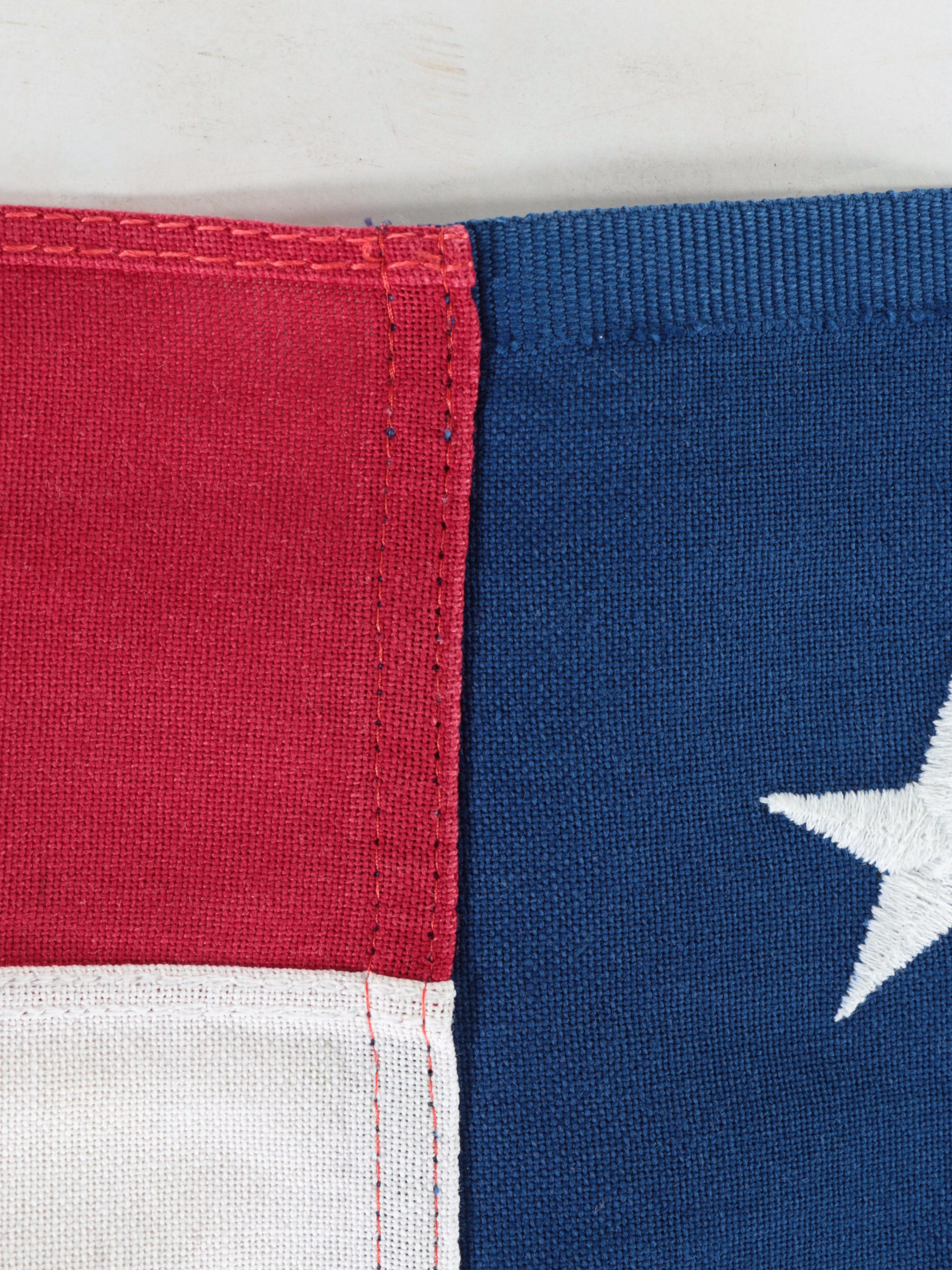 50 Embroidered Star United States Flag