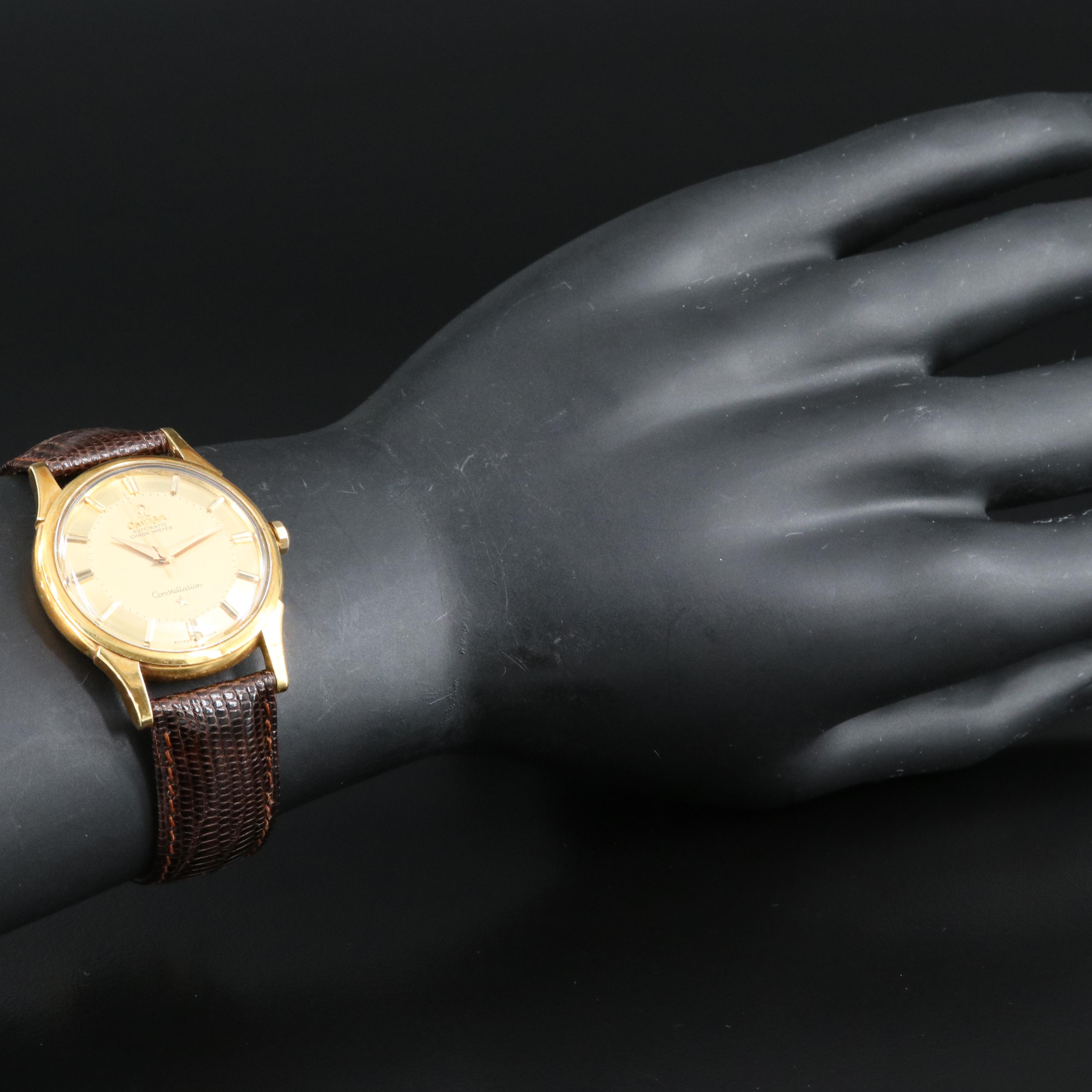 1959 18K Omega "Pie Pan" Constellation Watch