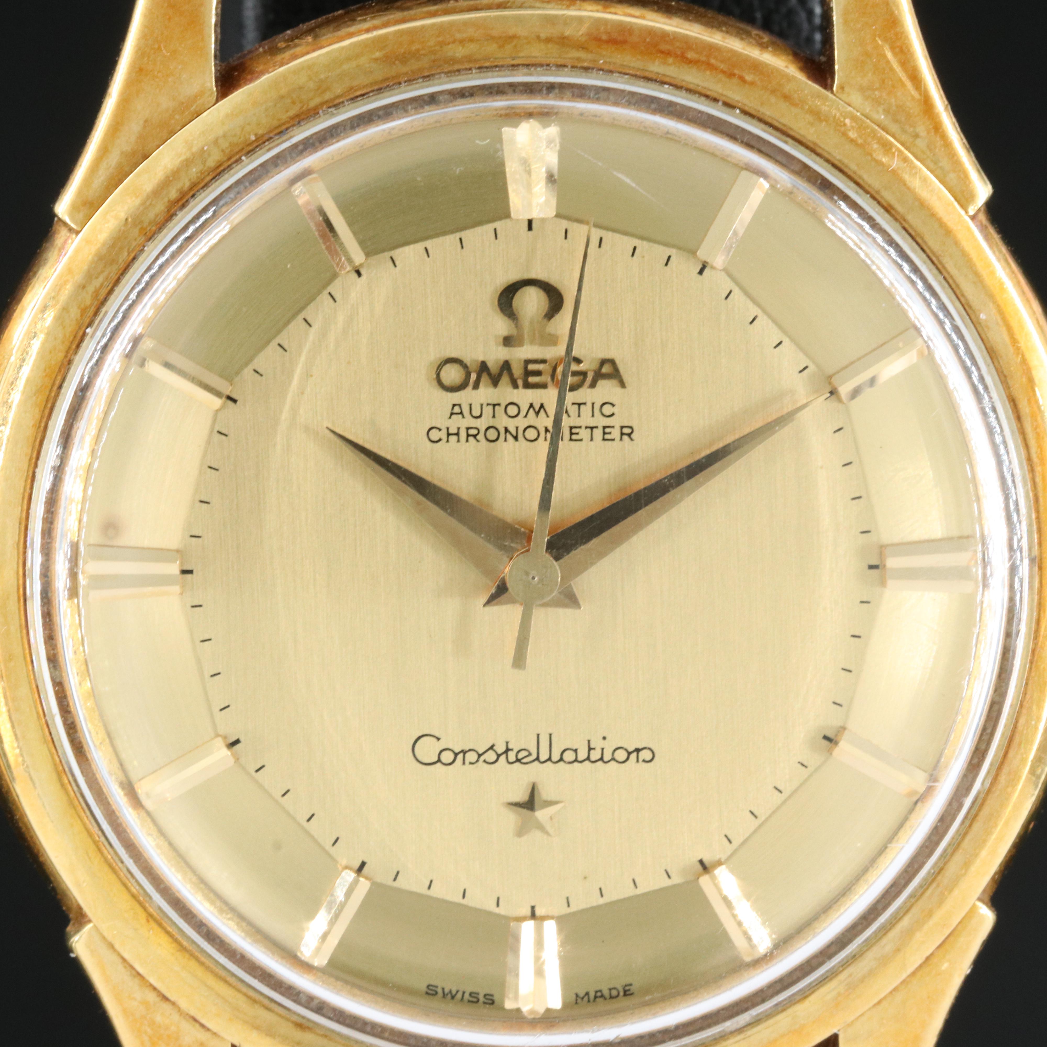 1959 18K Omega "Pie Pan" Constellation Watch