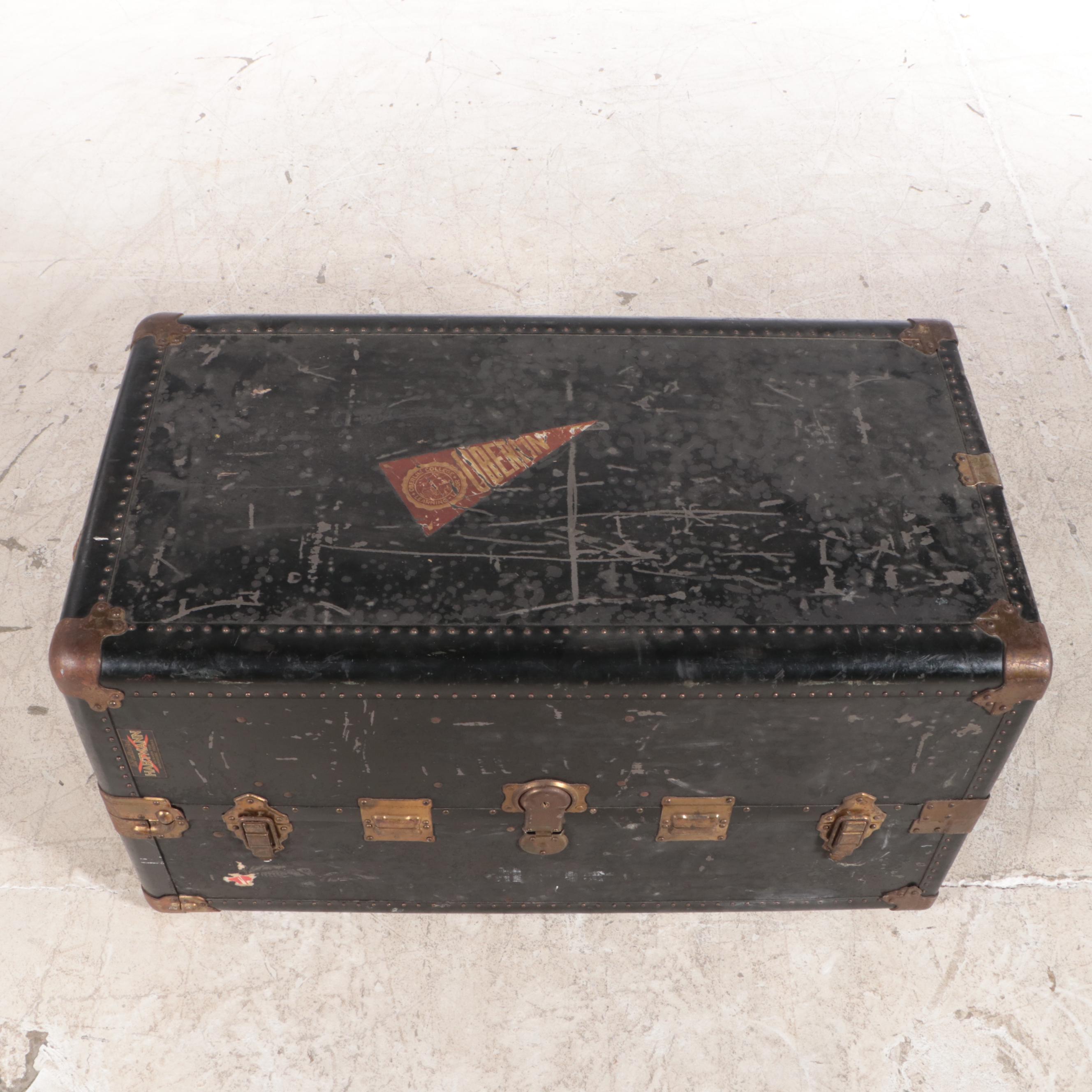 Hartmann "Gibraltarized" Wardrobe Trunk, Early 20th Century