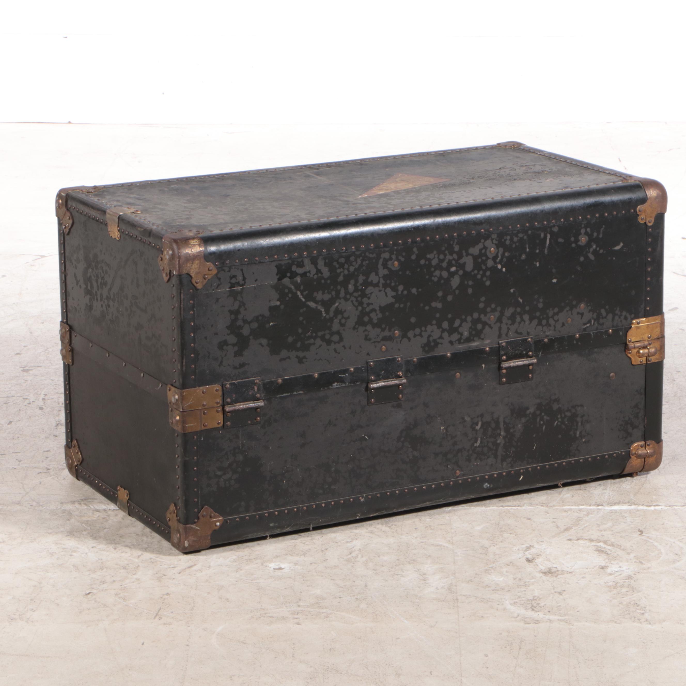 Hartmann "Gibraltarized" Wardrobe Trunk, Early 20th Century