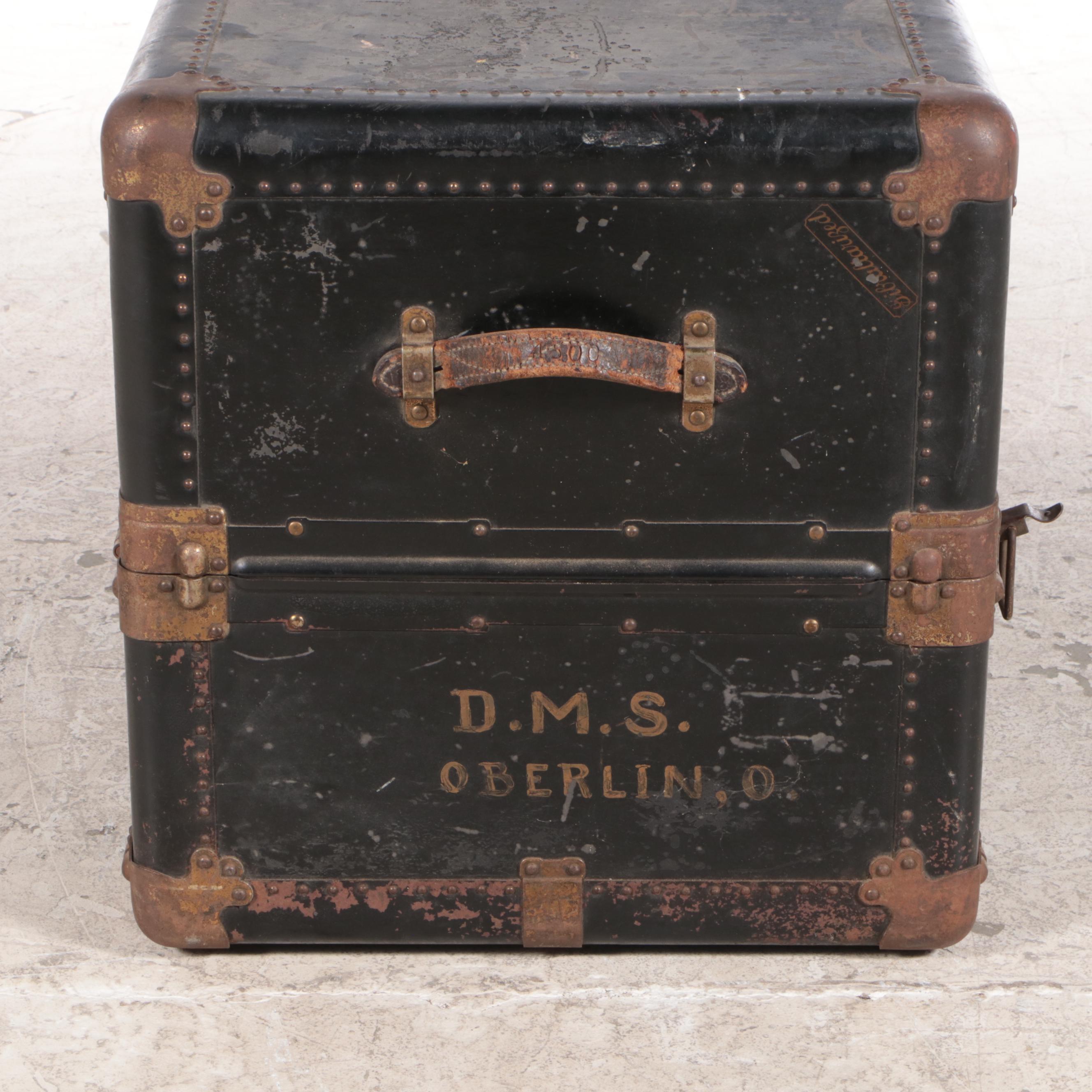 Hartmann "Gibraltarized" Wardrobe Trunk, Early 20th Century