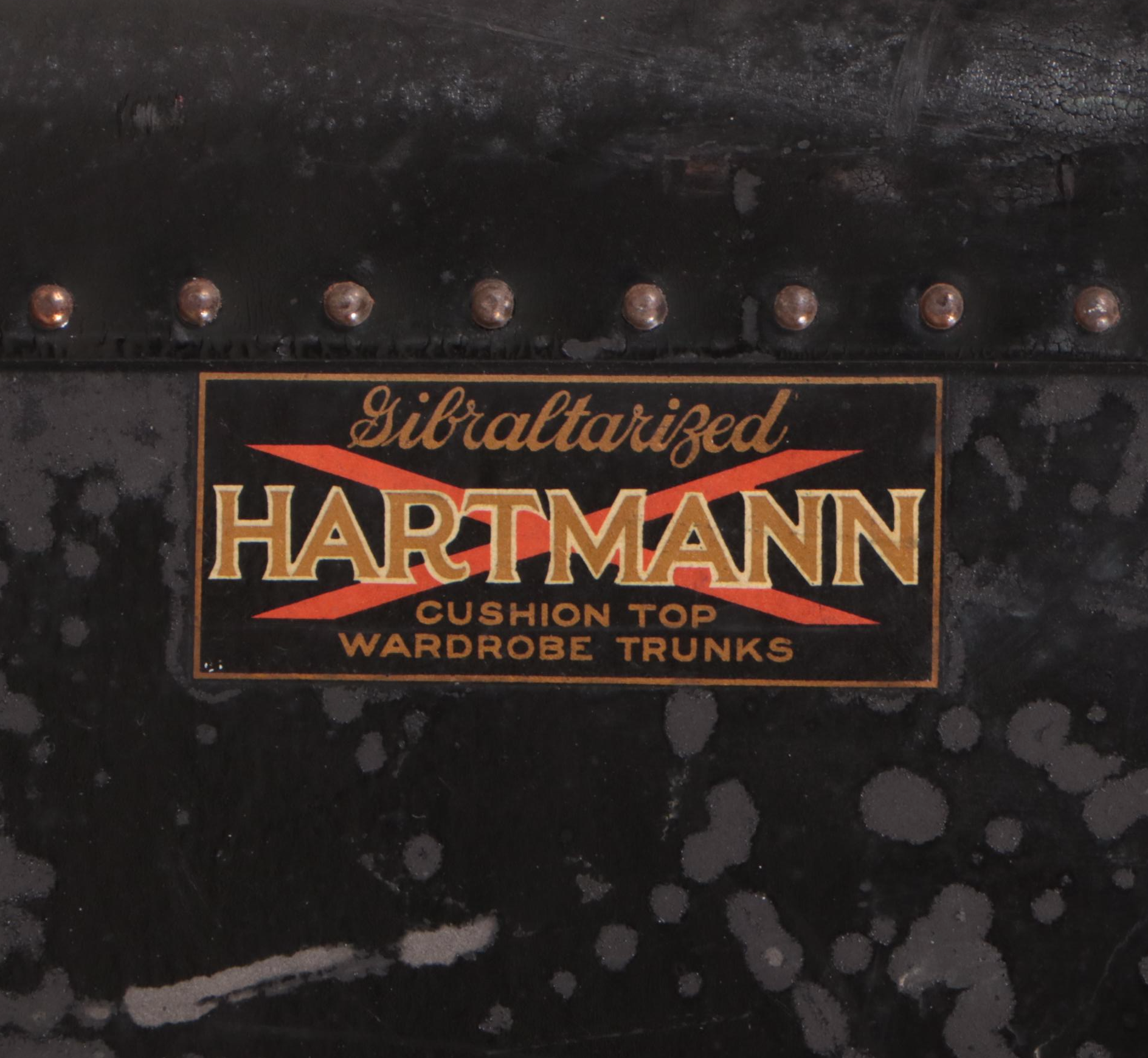 Hartmann "Gibraltarized" Wardrobe Trunk, Early 20th Century