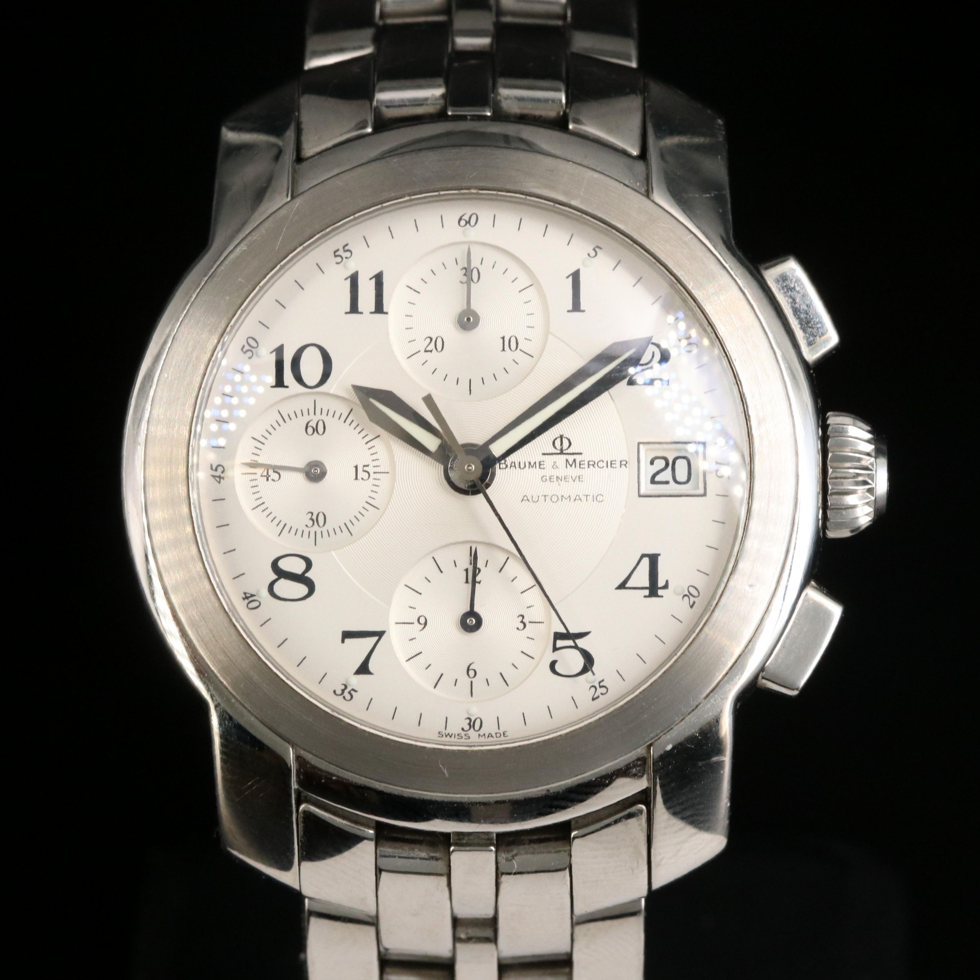 Baume & Mercier Capeland Chronograph Stainless Steel Automatic Watch