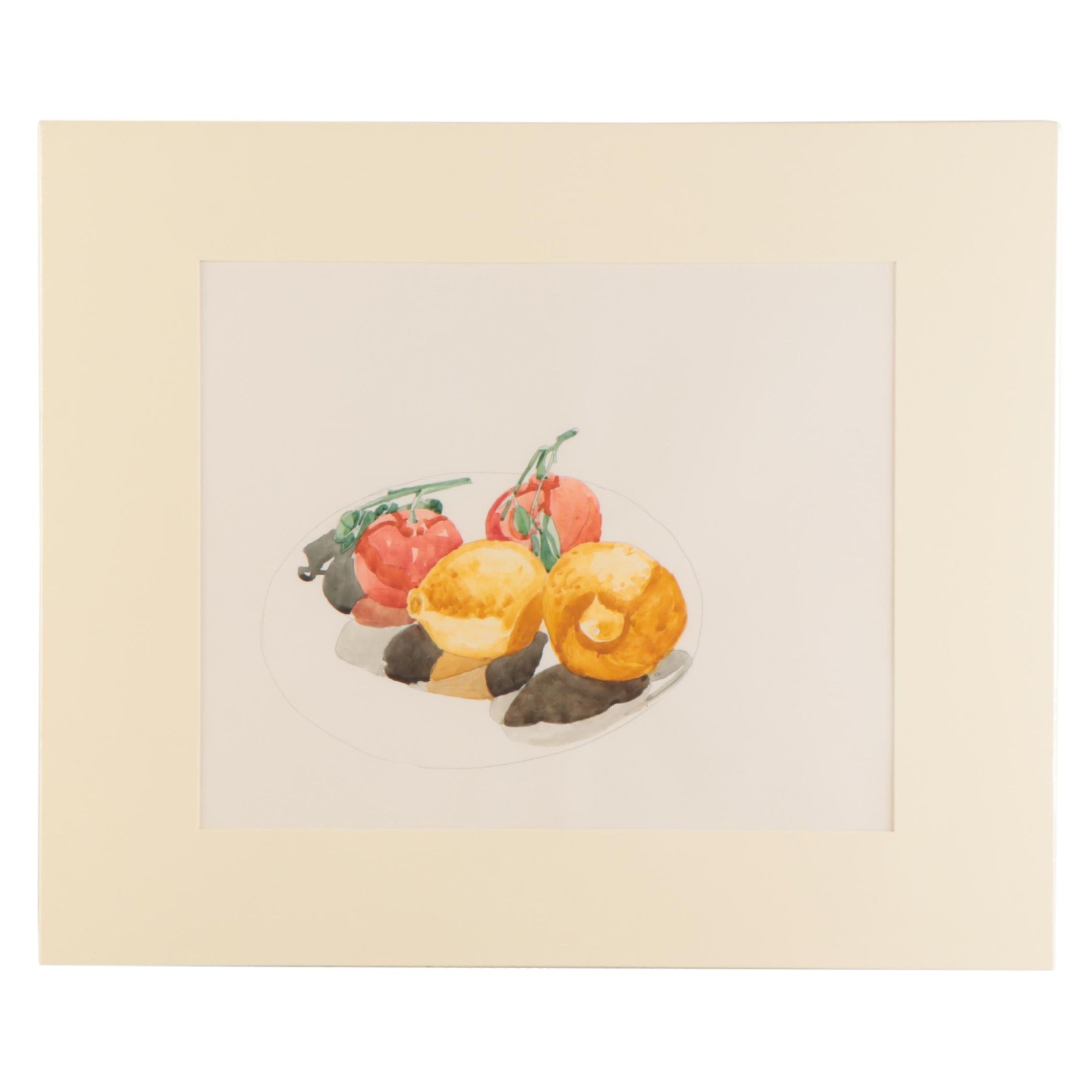 Robert Herrmann Still Life Watercolor Painting