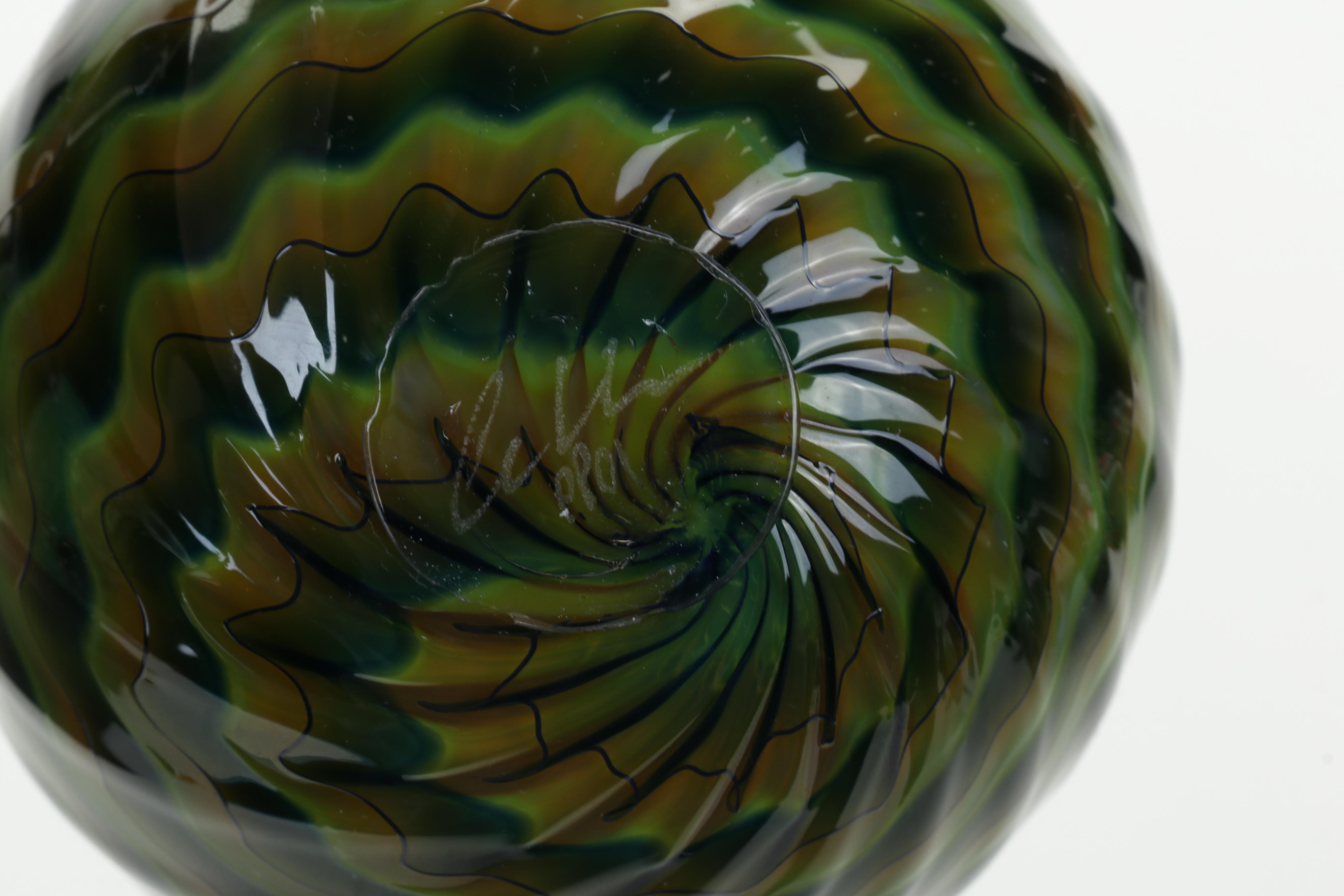 Dale Chihuly Hand Blown Art Glass "Persian"