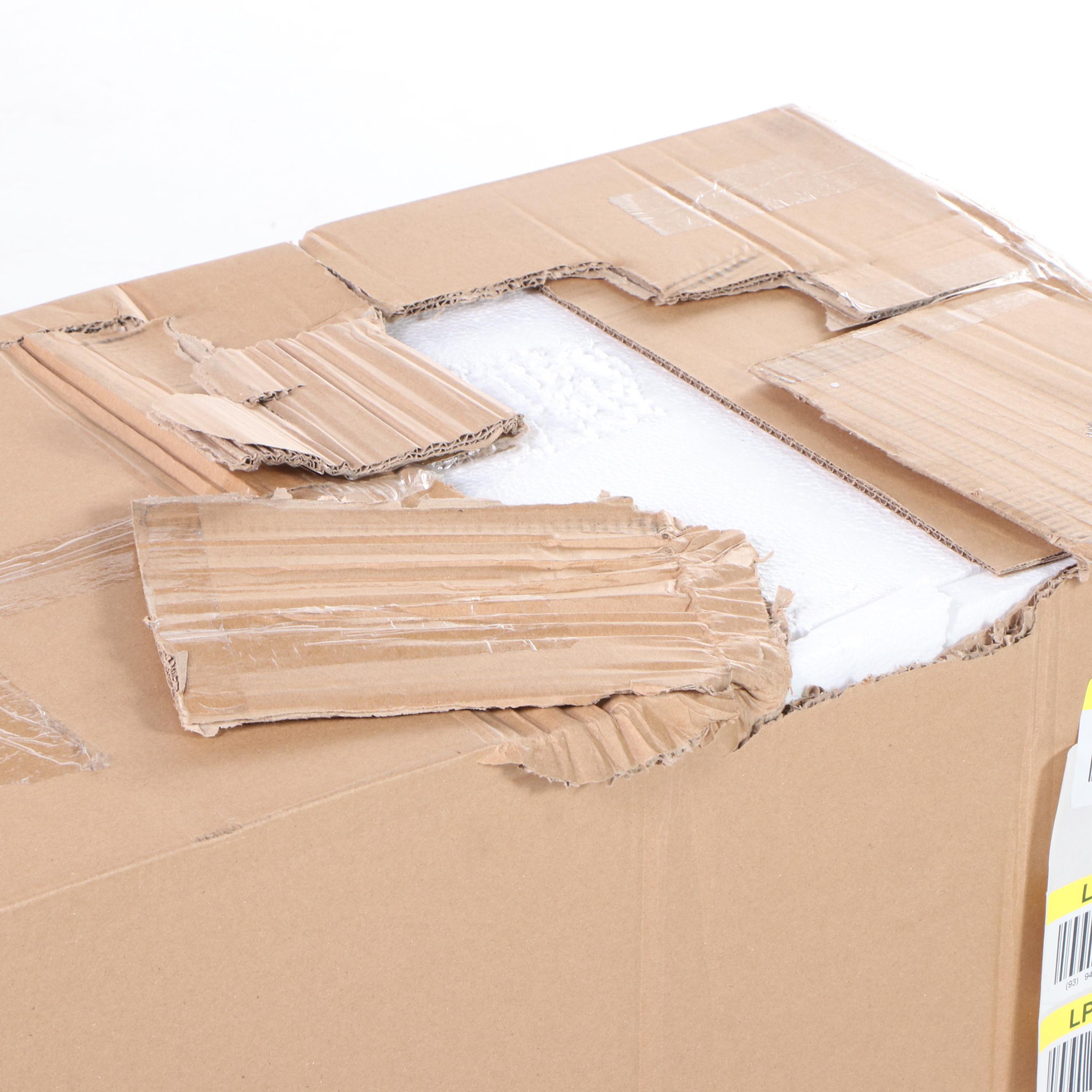 Studio McGee Threshold "Scofield" Channel Tufted Wood Leg Bench