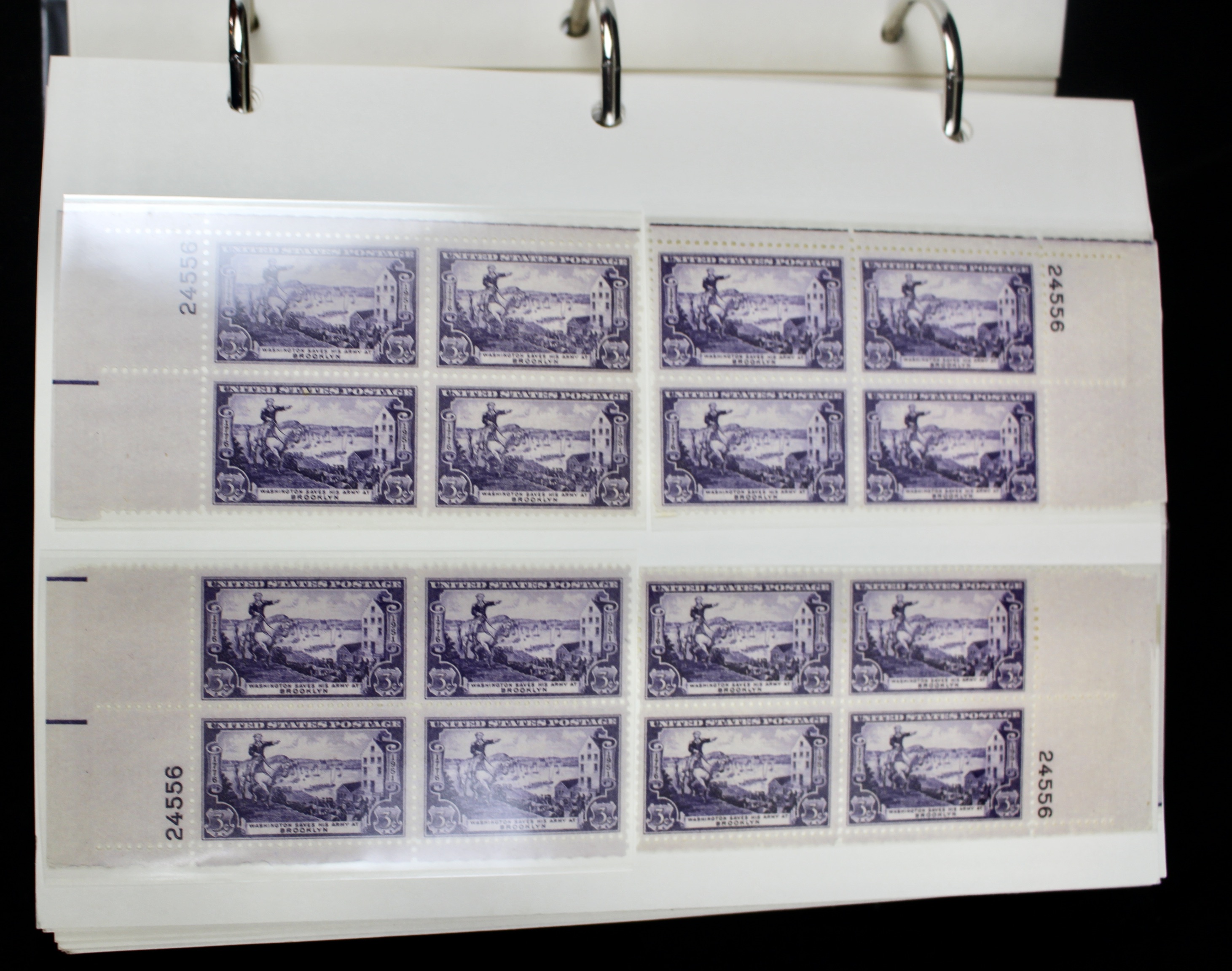Matched Plate Block Collection Consisting of 720 Plate Blocks from 1950-1957