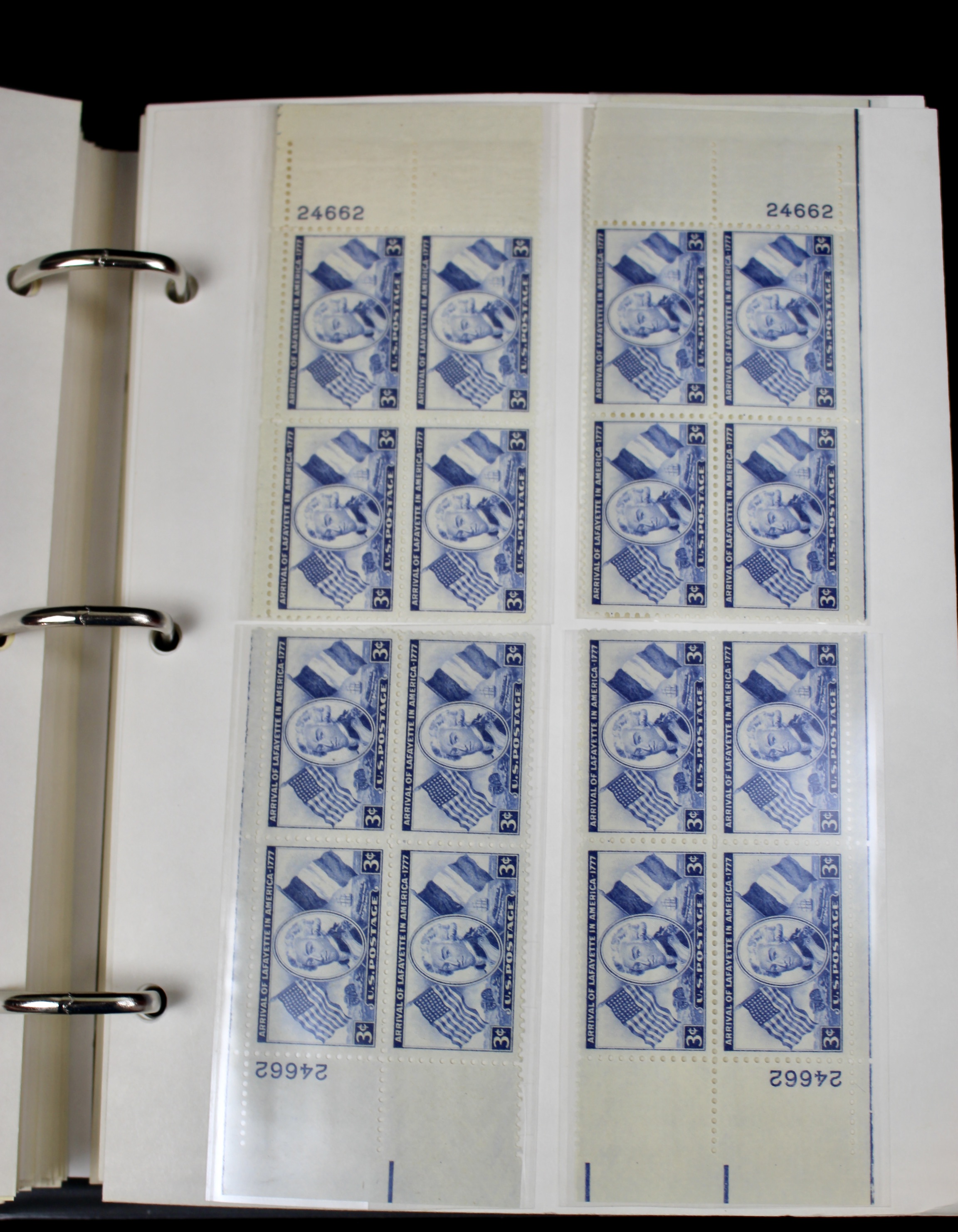 Matched Plate Block Collection Consisting of 720 Plate Blocks from 1950-1957
