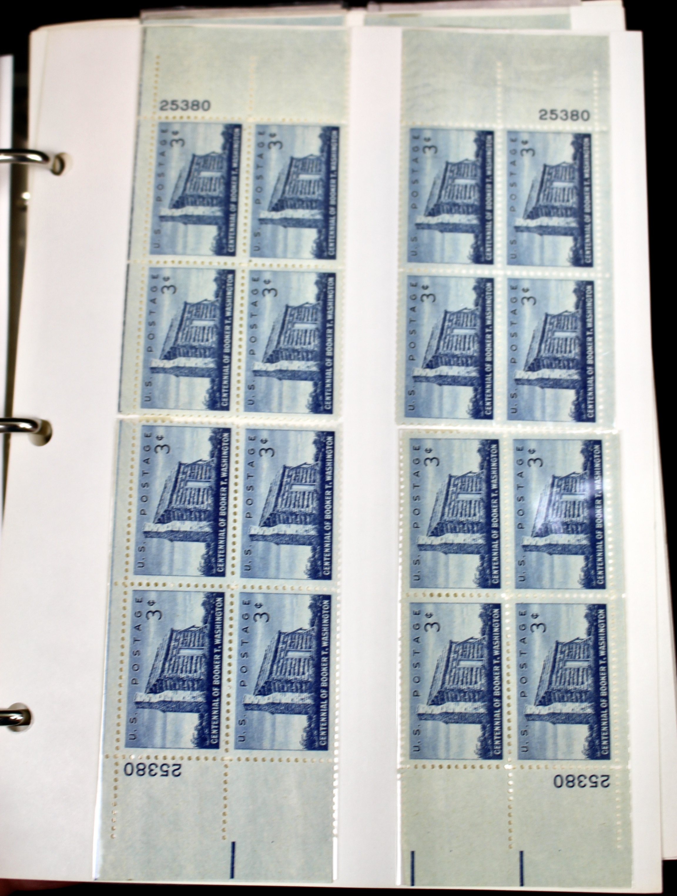 Matched Plate Block Collection Consisting of 720 Plate Blocks from 1950-1957