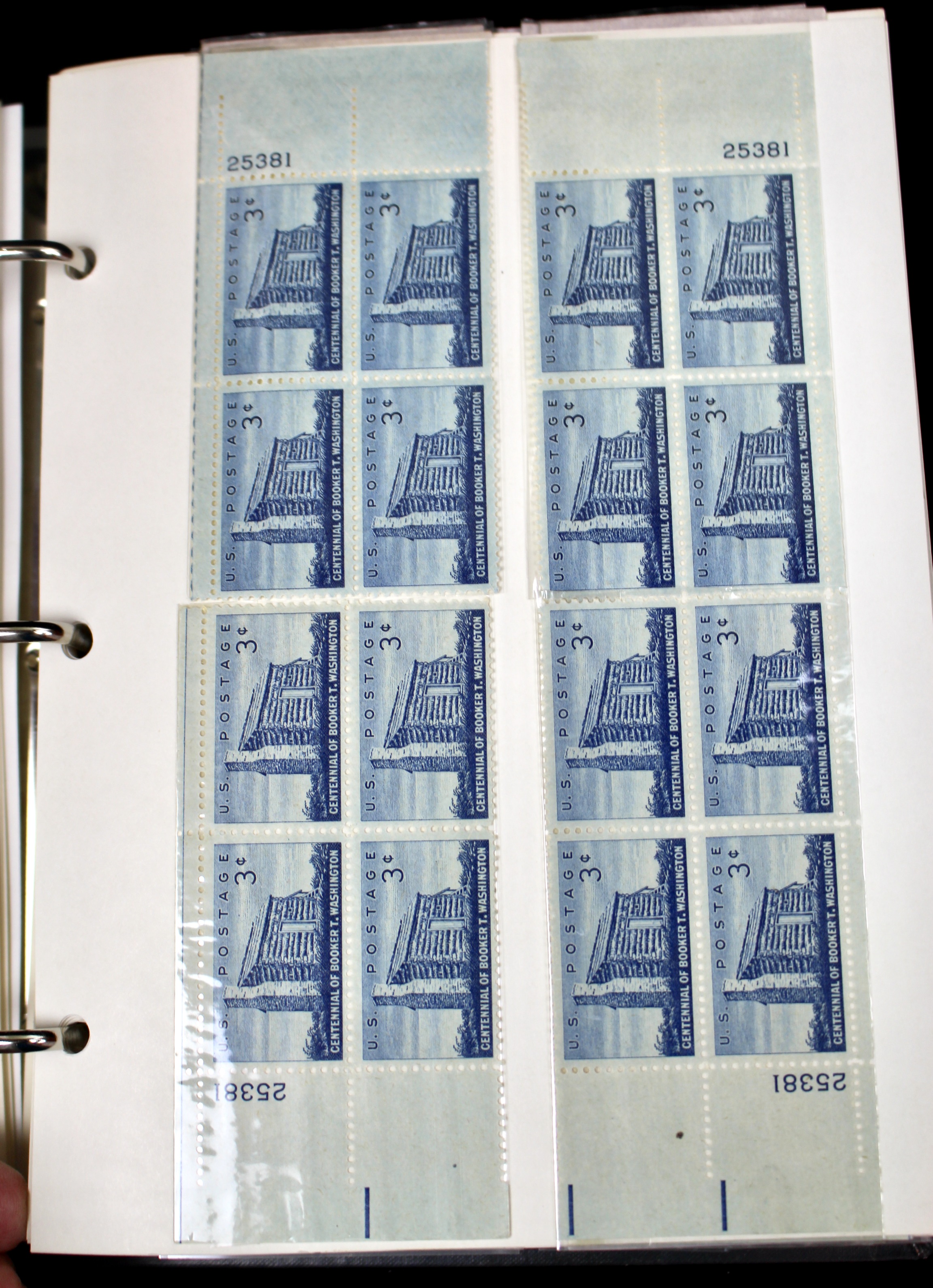 Matched Plate Block Collection Consisting of 720 Plate Blocks from 1950-1957