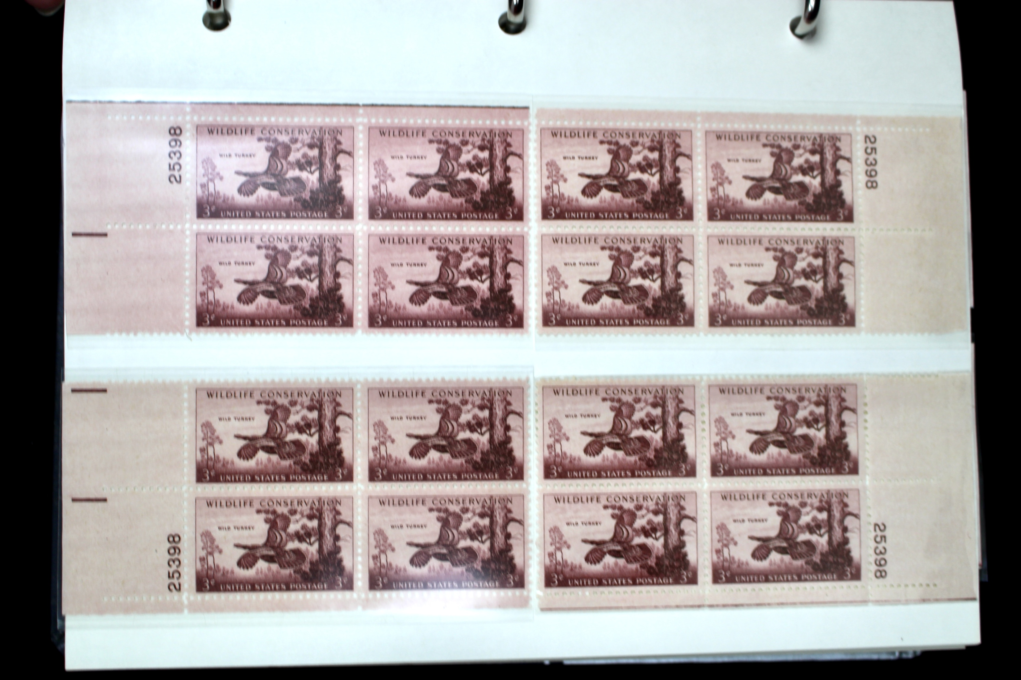 Matched Plate Block Collection Consisting of 720 Plate Blocks from 1950-1957