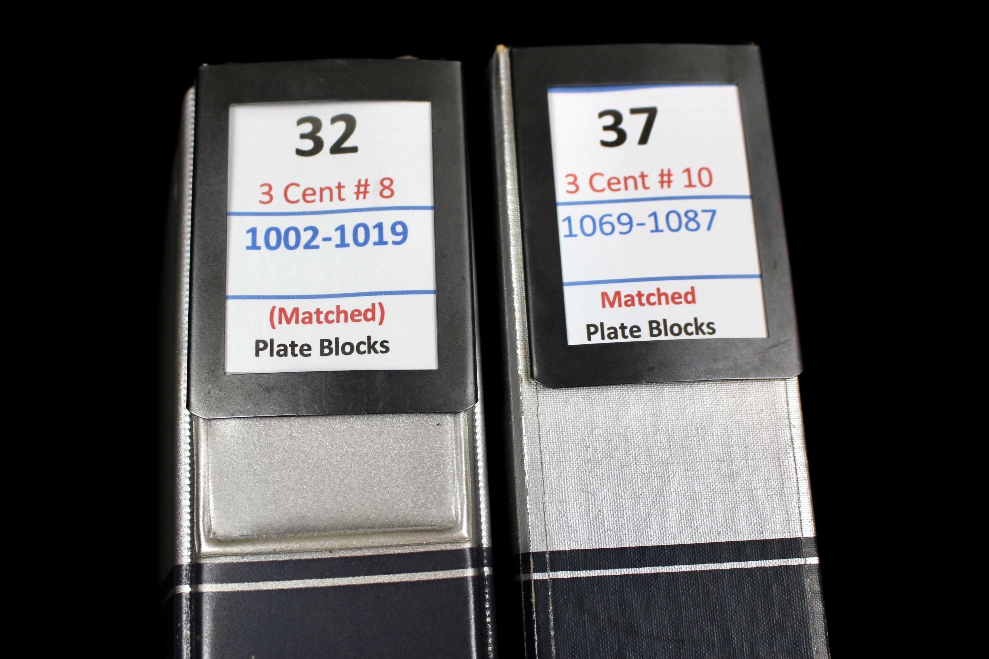 Matched Plate Block Collection Consisting of 720 Plate Blocks from 1950-1957