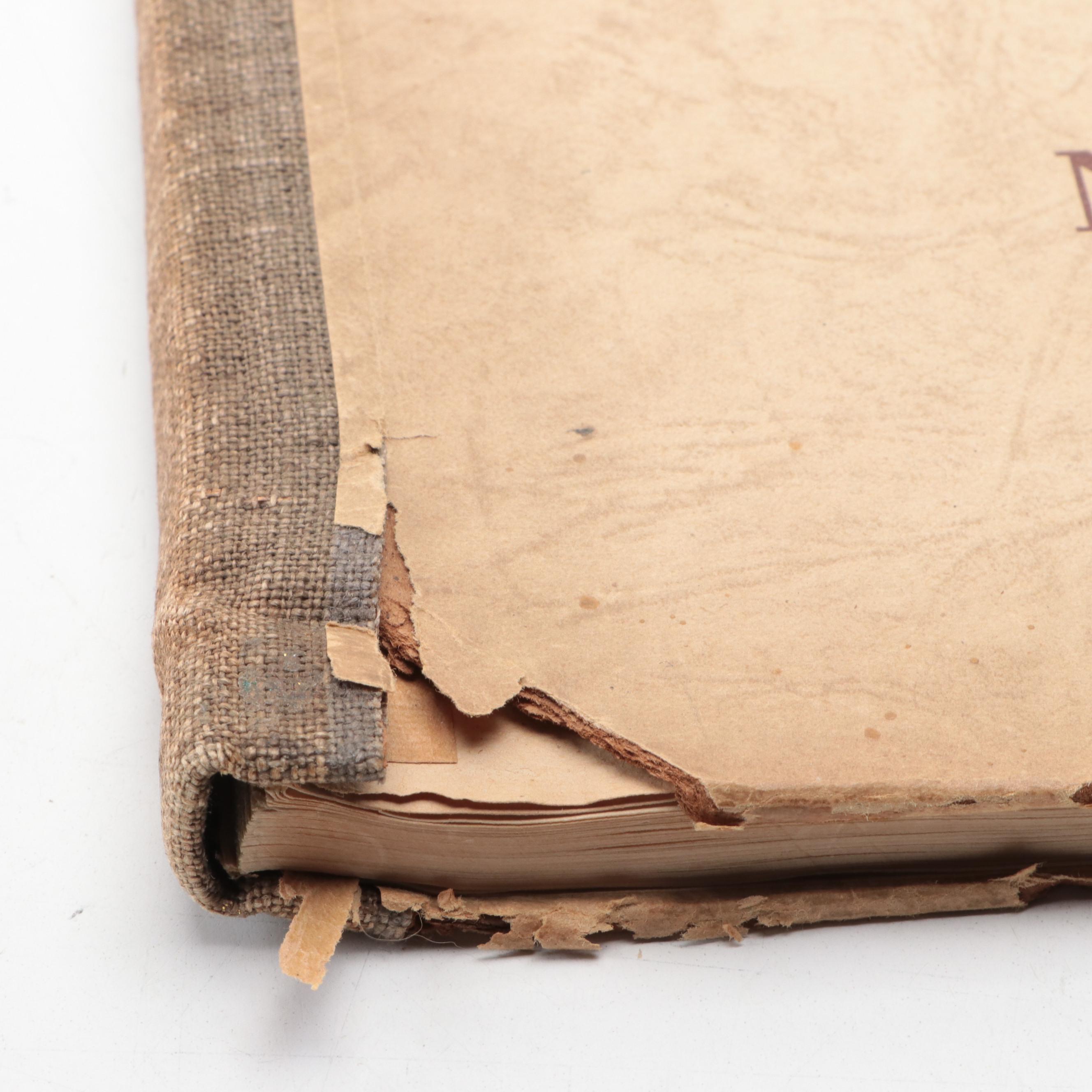 First Edition "Nurnberg" by Charles W. Alexander with Trial Brochures